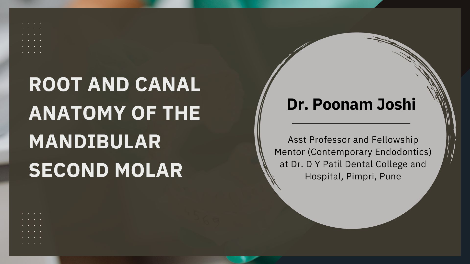 Root and Canal Anatomy of the Mandibular Second Molar