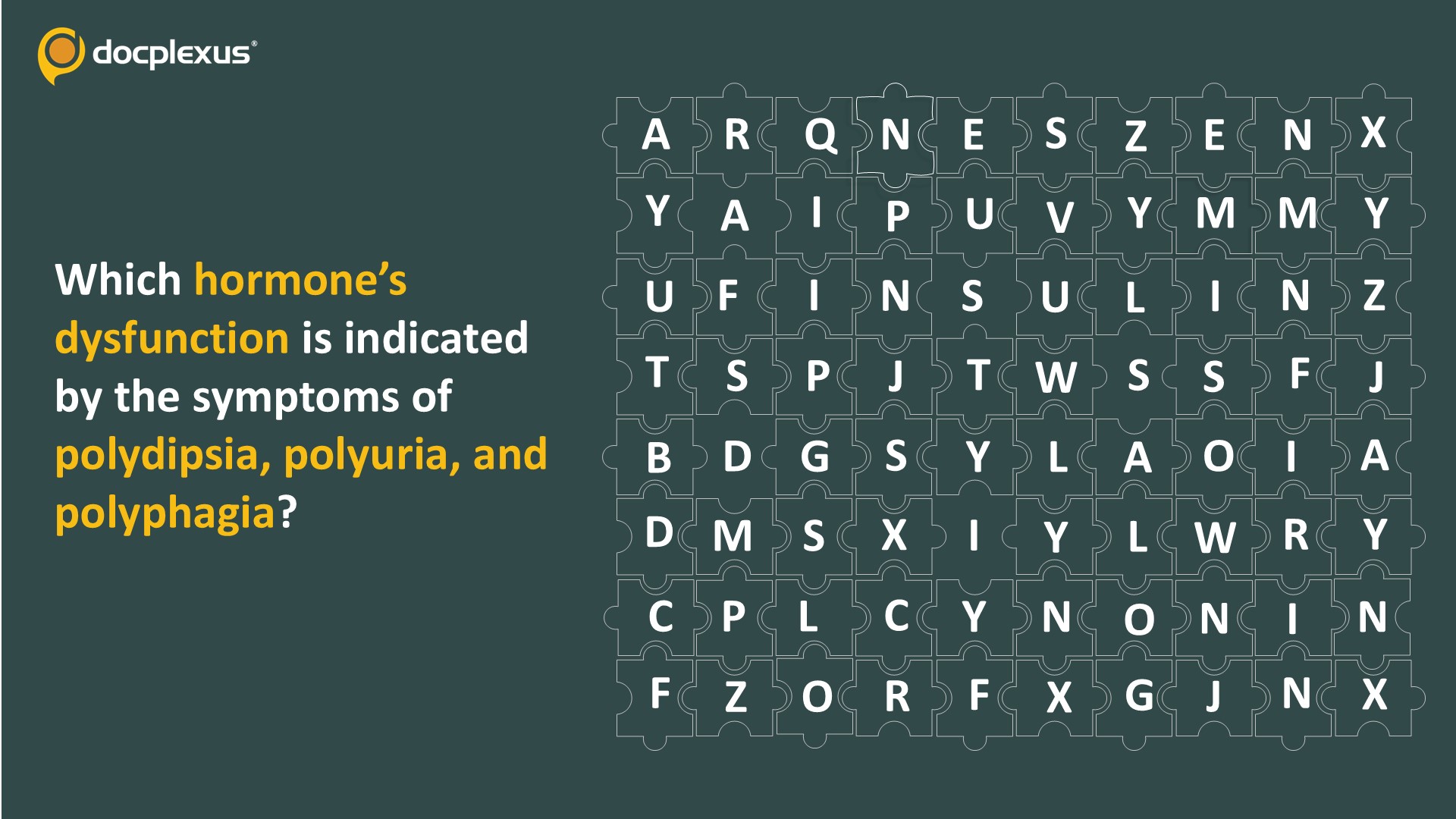 Identify the Hormone Whose Dysfunction Leads to the Classic Triad of Polydipsia, Polyuria, and Polyphagia