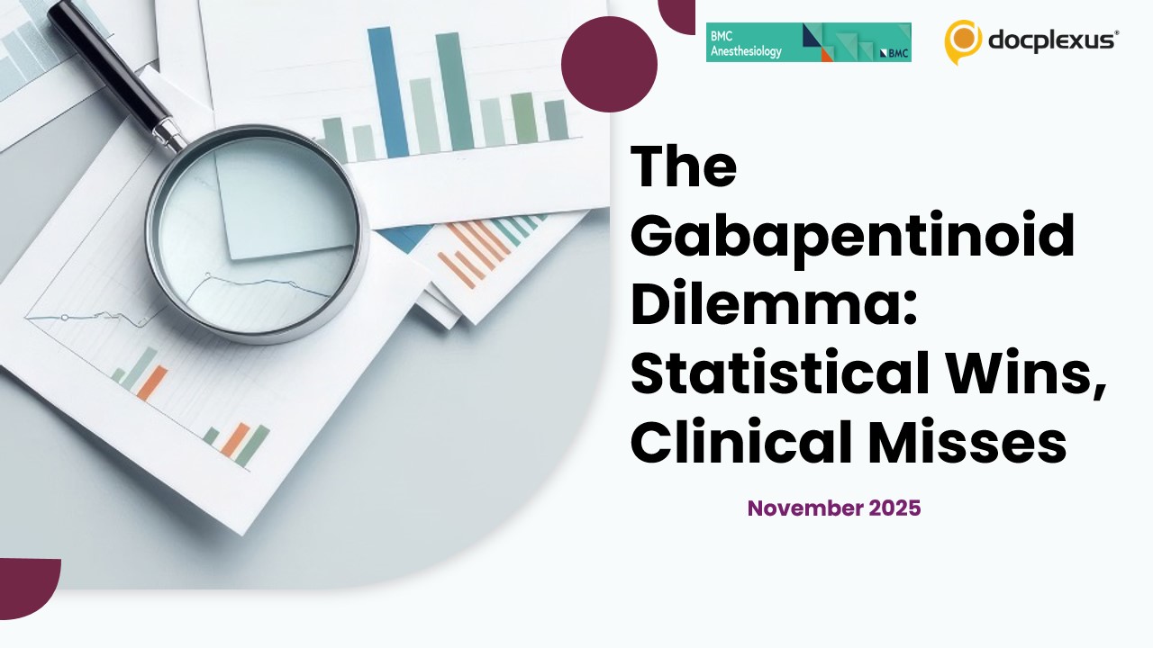 Opioid-Sparing or Overestimated? Revisiting Gabapentinoids in Ortho Anesthesia