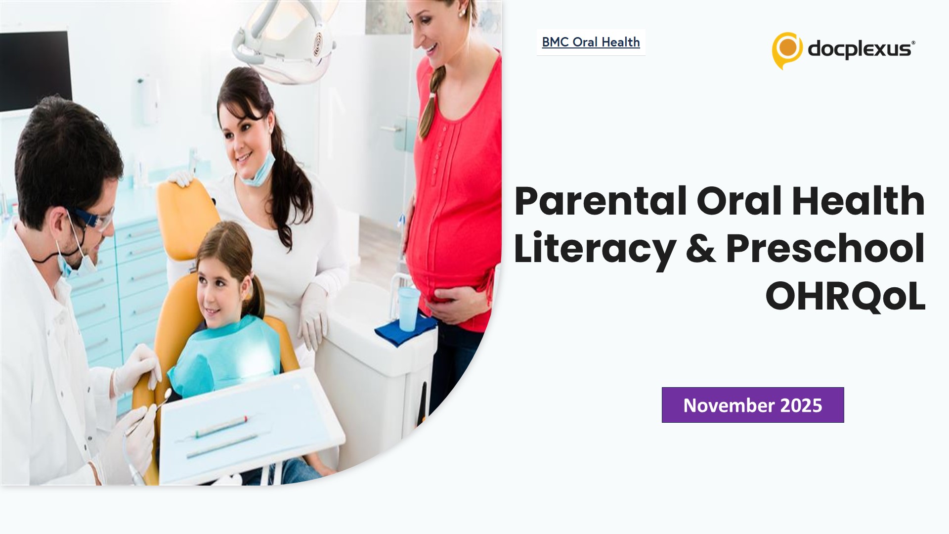 Association of Parental Oral Health Literacy, Early Childhood Oral Health Behaviors, and Caries Severity with OHRQoL in Preschool Children