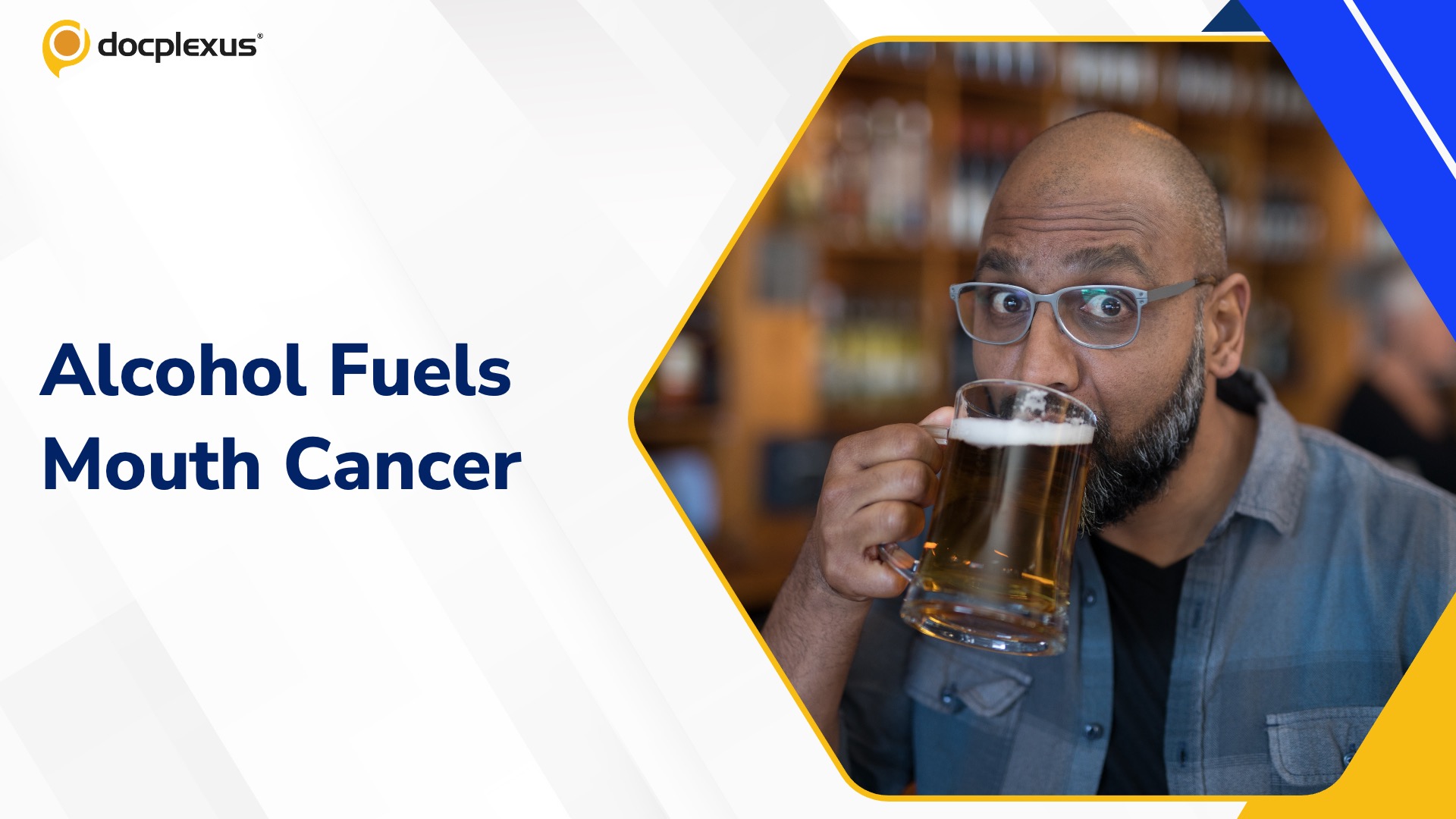 Alcohol and Tobacco Together Drive India’s Mouth Cancer Burden