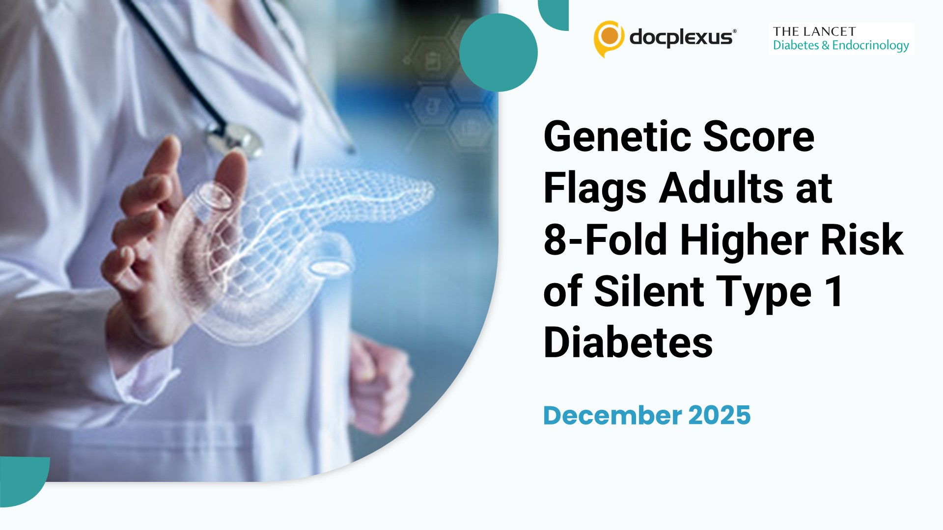 Genetic Score Flags Adults at 8‑Fold Higher Risk of Silent Type 1 Diabetes