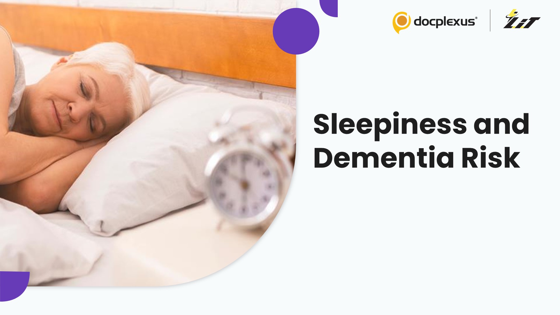 Increased Sleepiness Doubles Dementia Risk in Women Over 80