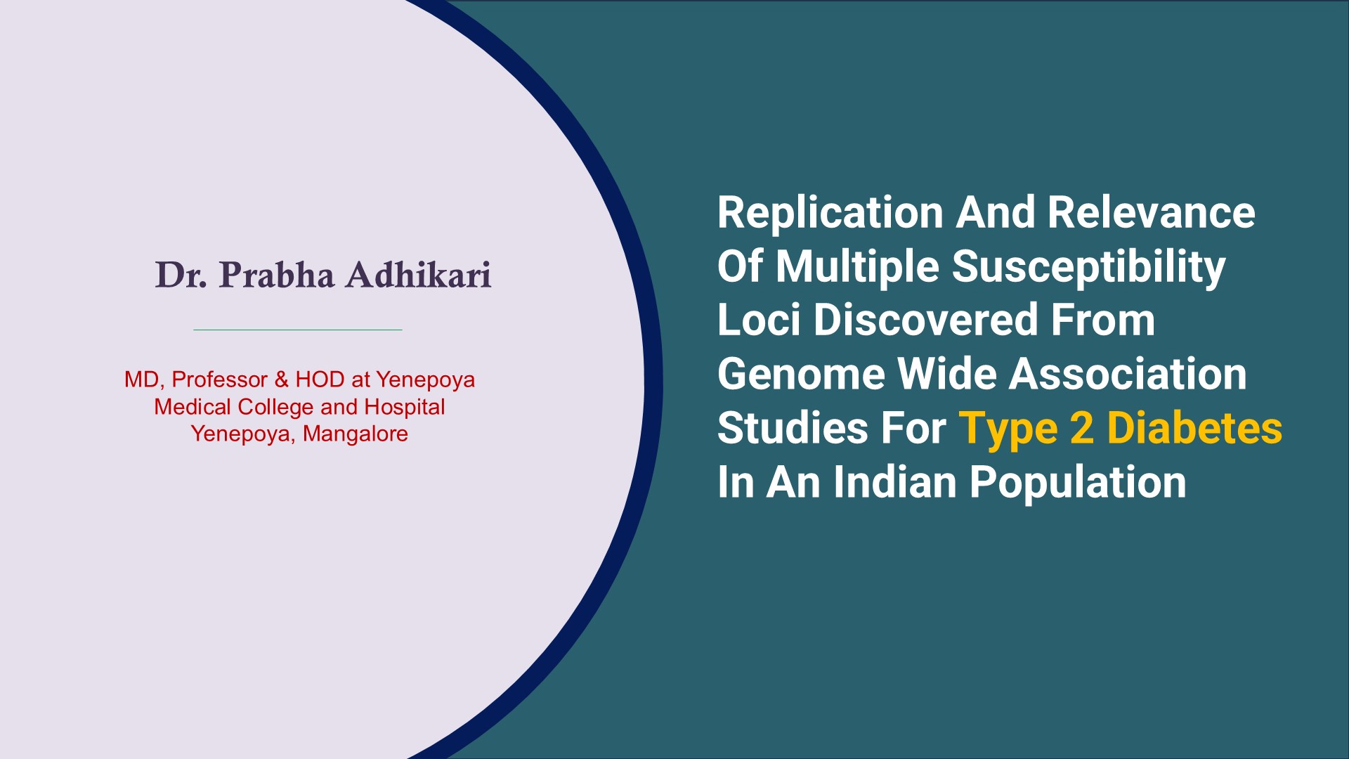 Replication And Relevance Of Multiple Susceptibility Loci Discovered From Genome Wide Association Studies For Type 2 Diabetes In An Indian Population