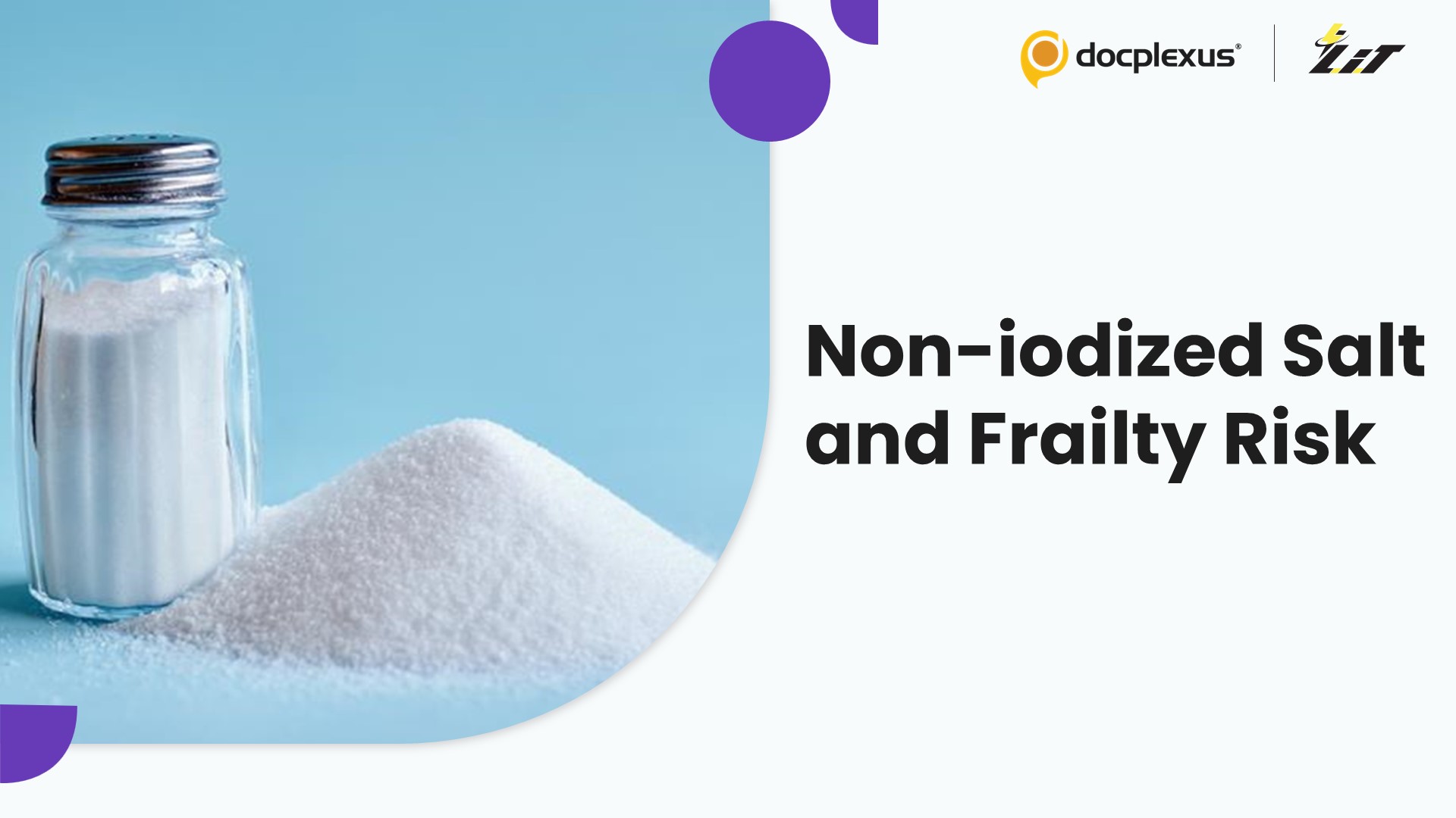 Non-Iodized Salt Linked to Higher Frailty Risk in Diabetes Patients