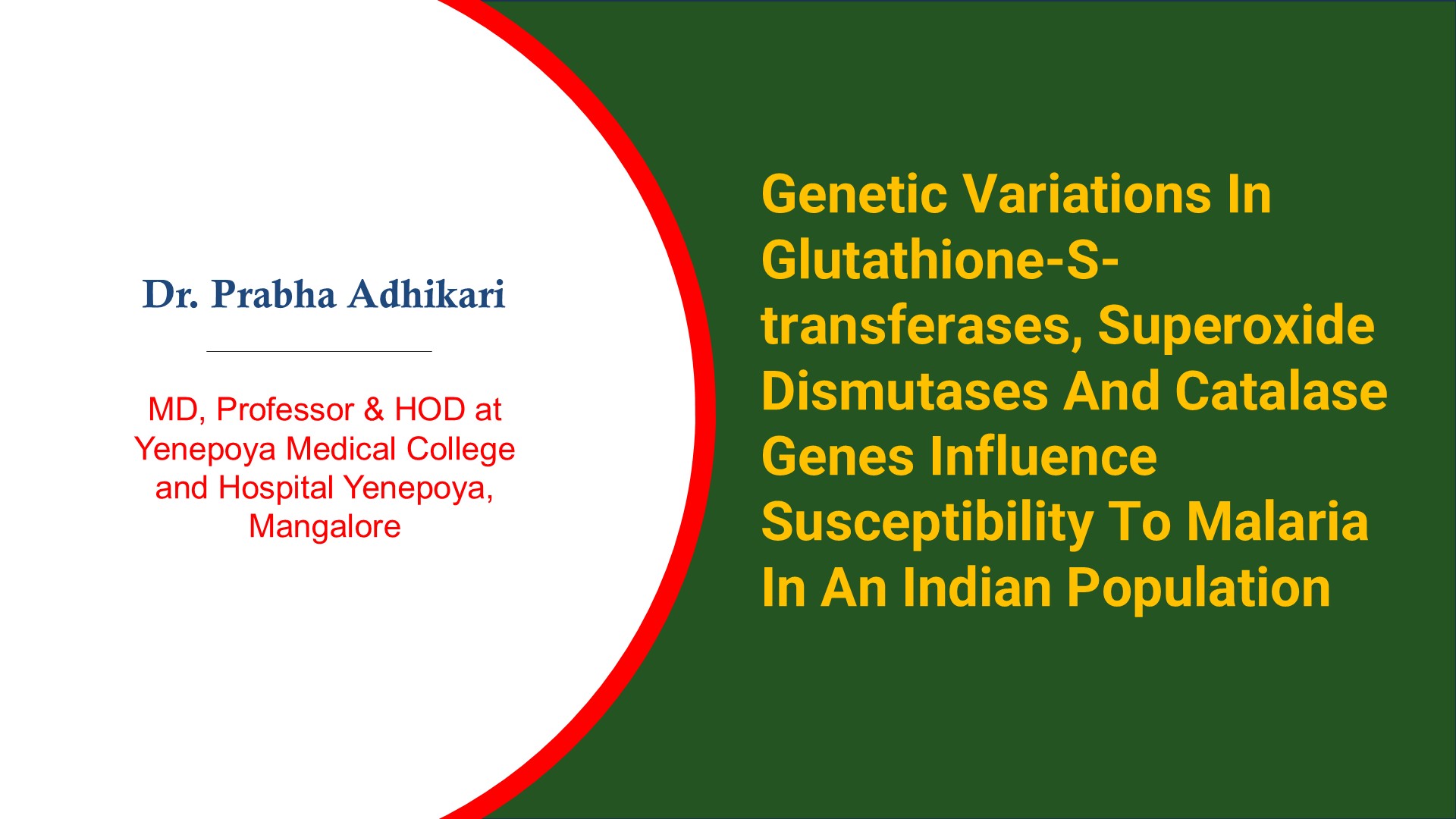 Genetic Variations In Glutathione-S-transferases, Superoxide Dismutases And Catalase Genes Influence Susceptibility To Malaria In An Indian Population