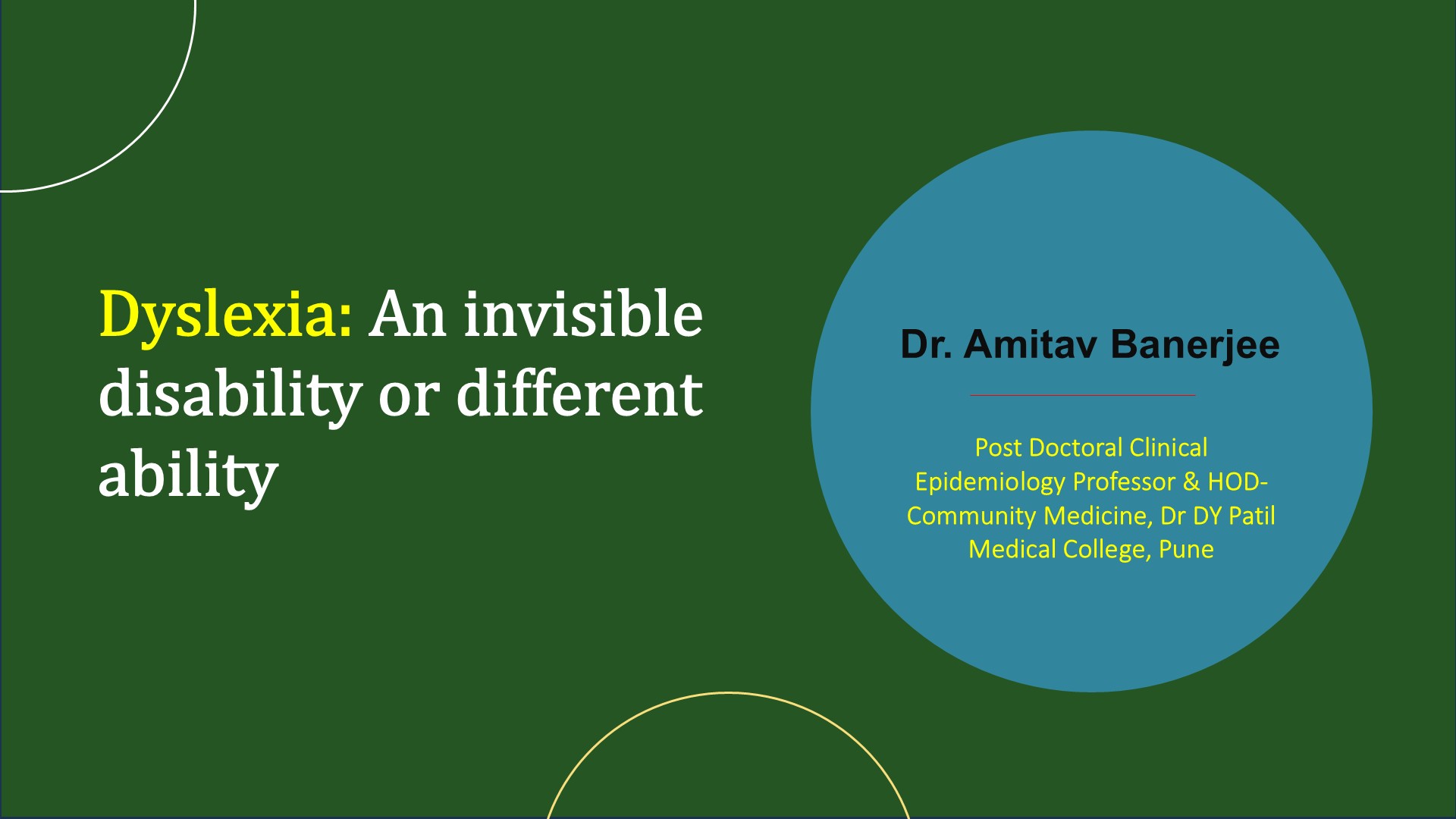Dyslexia: An Invisible Disability Or Different Ability