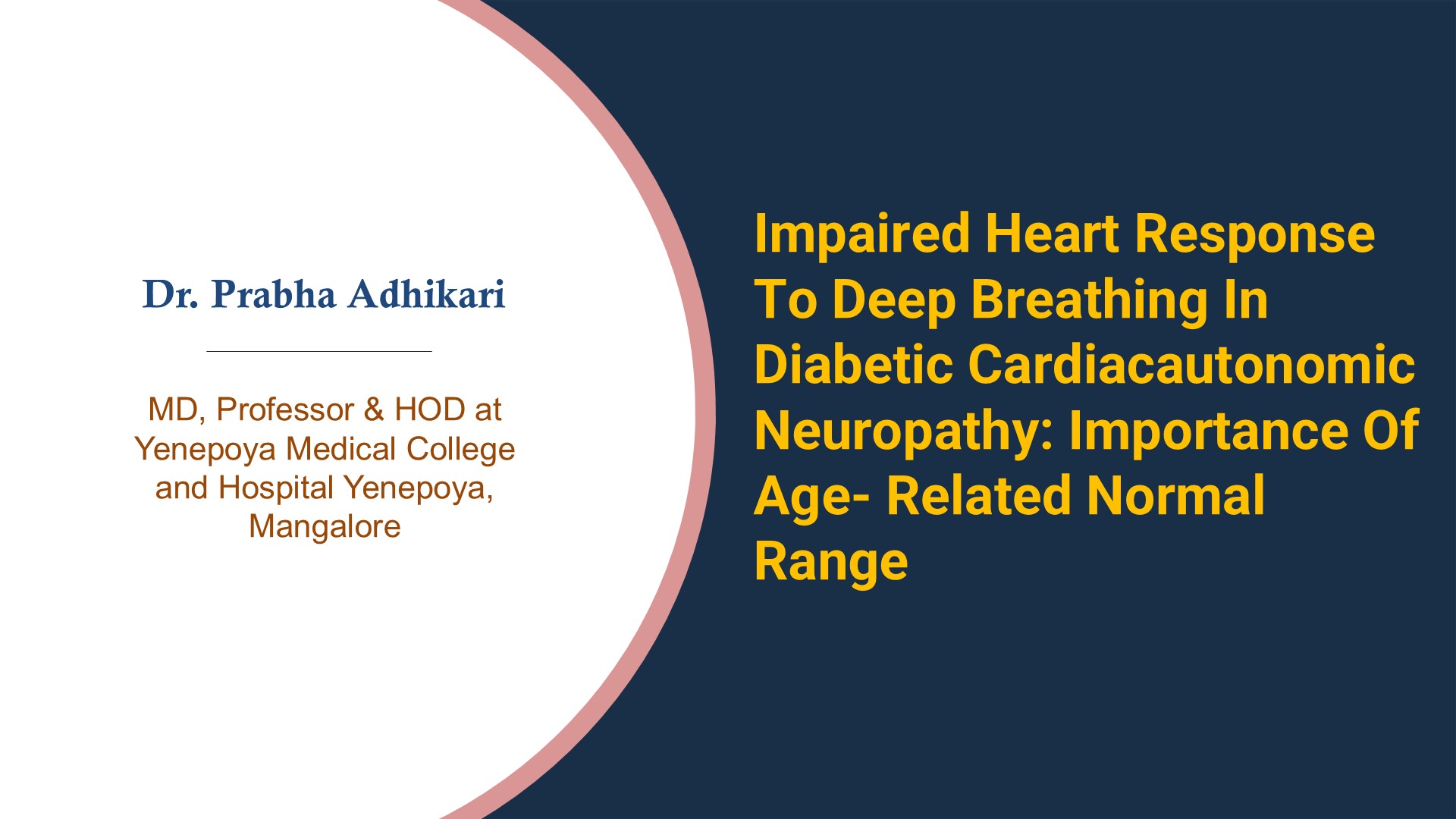 Impaired Heart Response To Deep Breathing In Diabetic Cardiacautonomic Neuropathy: Importance Of Age- Related Normal Range