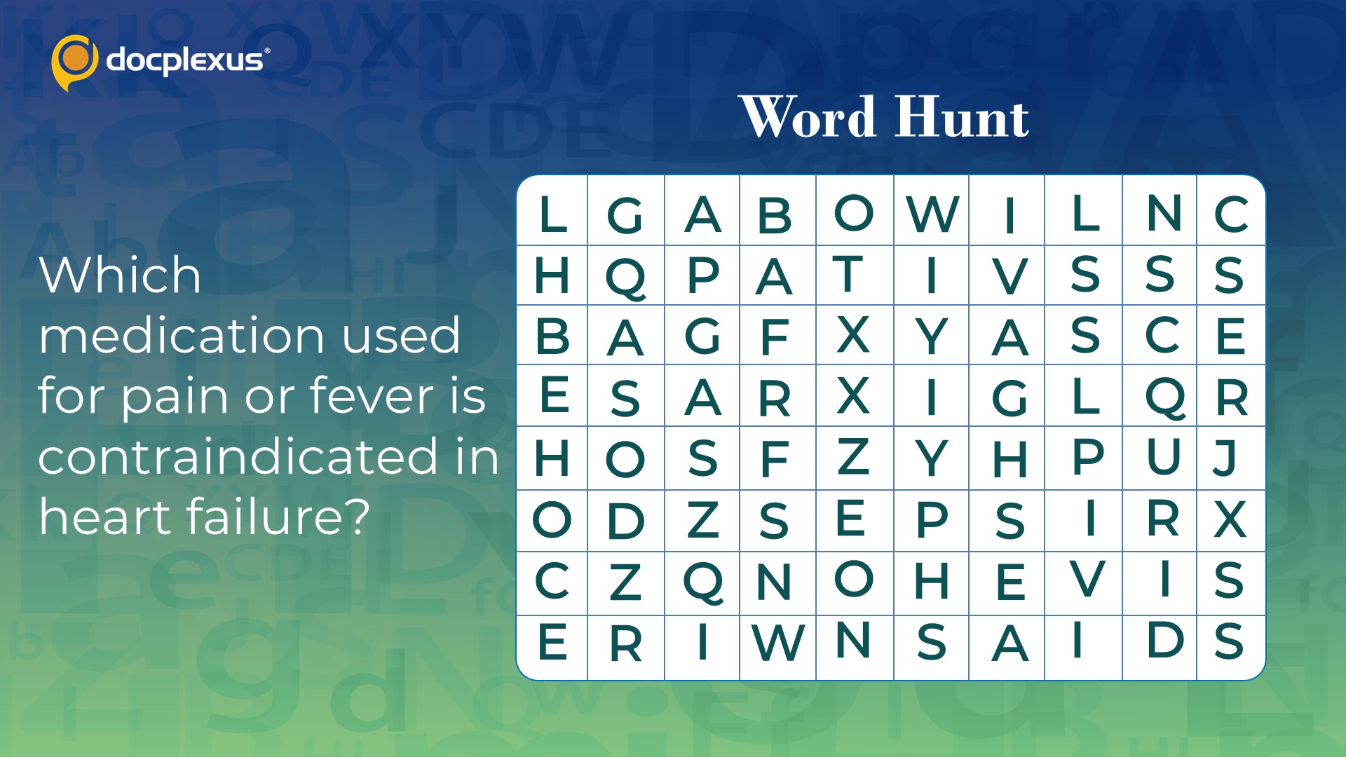 Identify the Pain or Fever Medication Contraindicated in Heart Failure