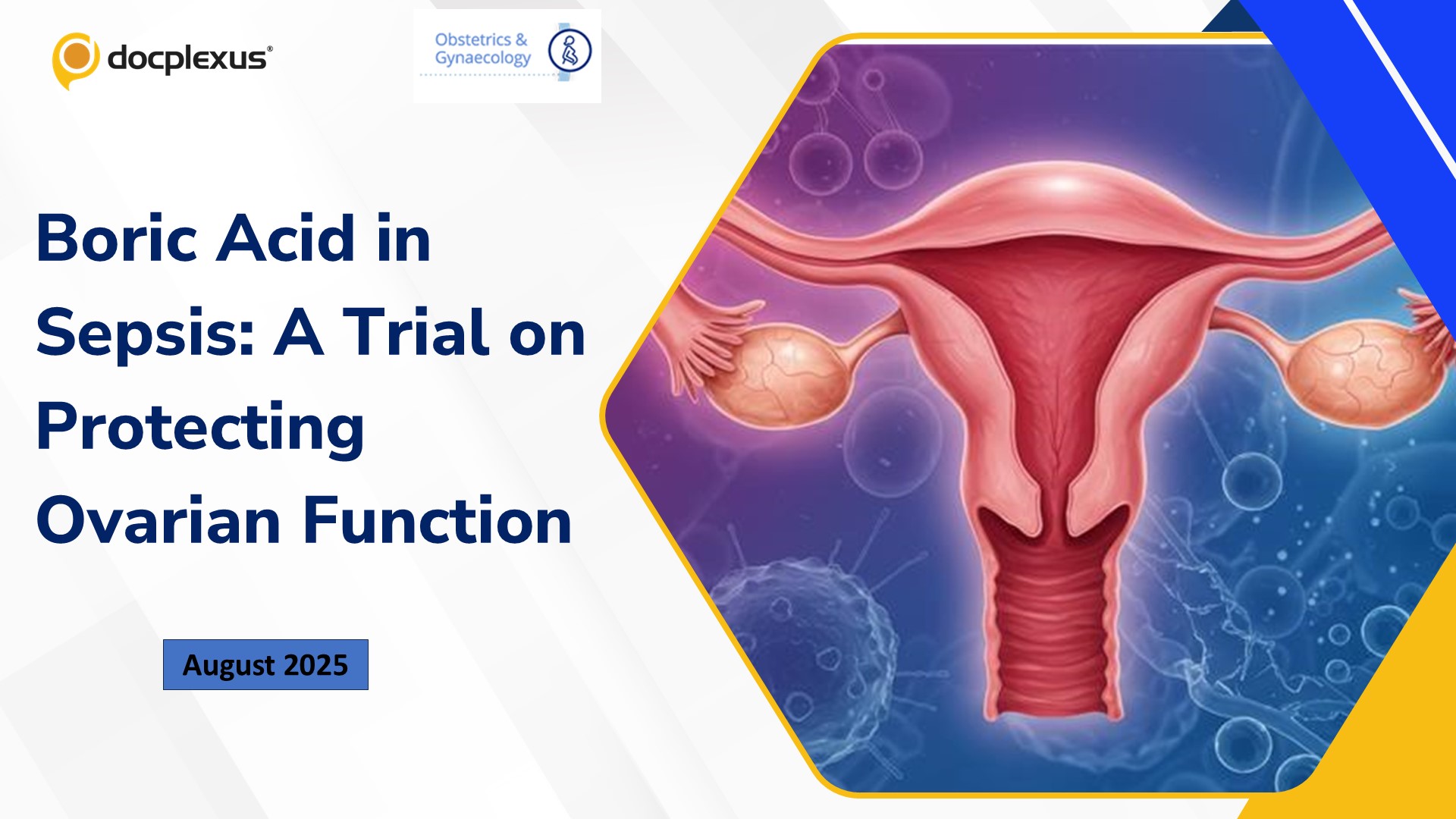 Boric Acid in Sepsis: A Trial on Protecting Ovarian Function