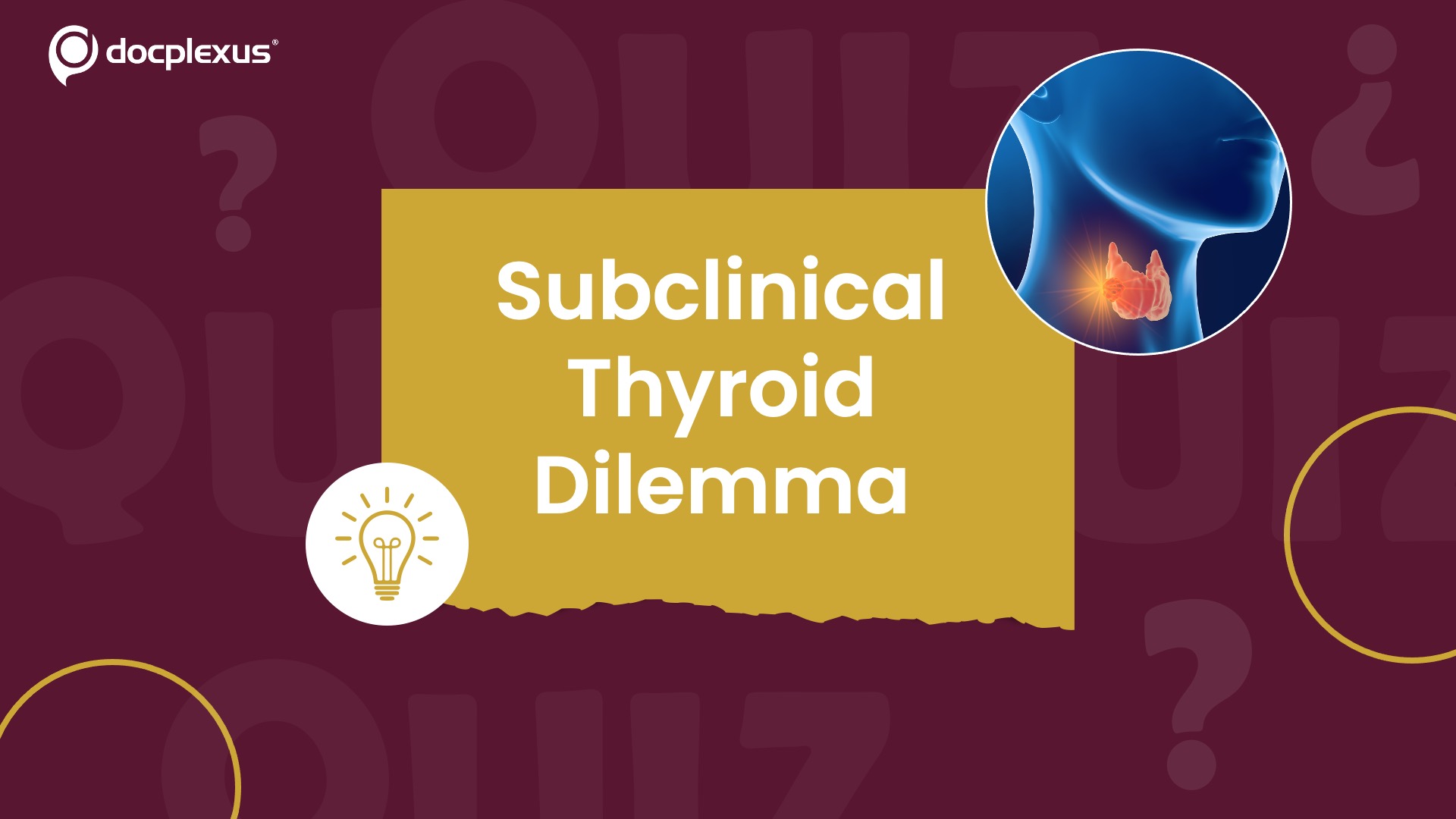 Subclinical Hypothyroidism: Treat or Wait?