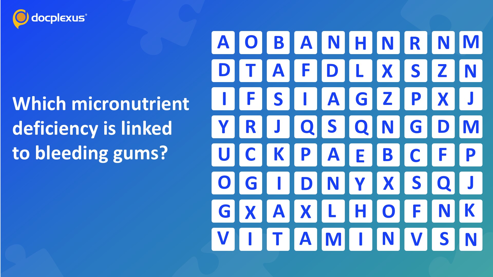 Identify the Micronutrient Deficiency Linked to Bleeding Gums