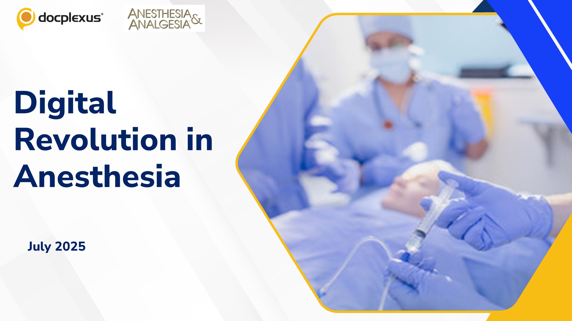 Digital Revolution in Anesthesia—How Technology is Reshaping Patient Safety