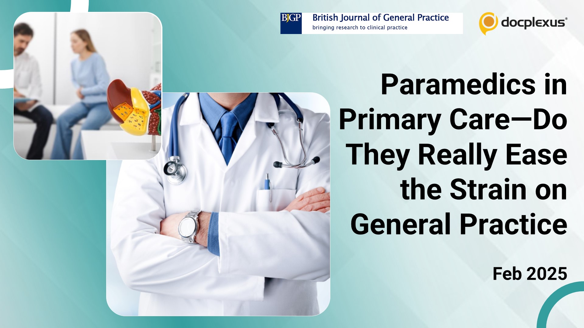 Paramedics in Primary Care—Do They Really Ease the Strain on General Practice