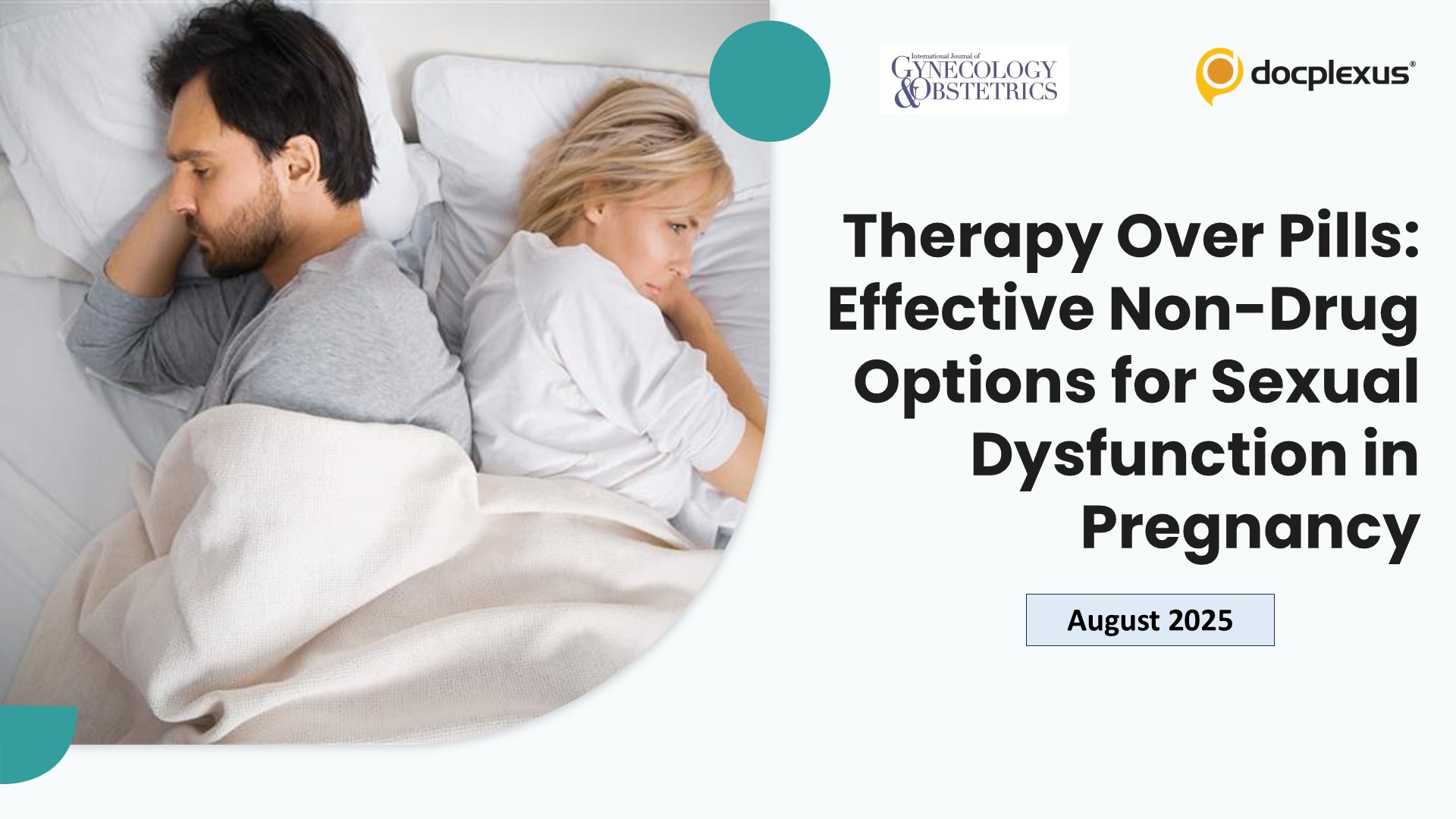 Therapy Over Pills: Effective Non-Drug Options for Sexual Dysfunction in Pregnancy