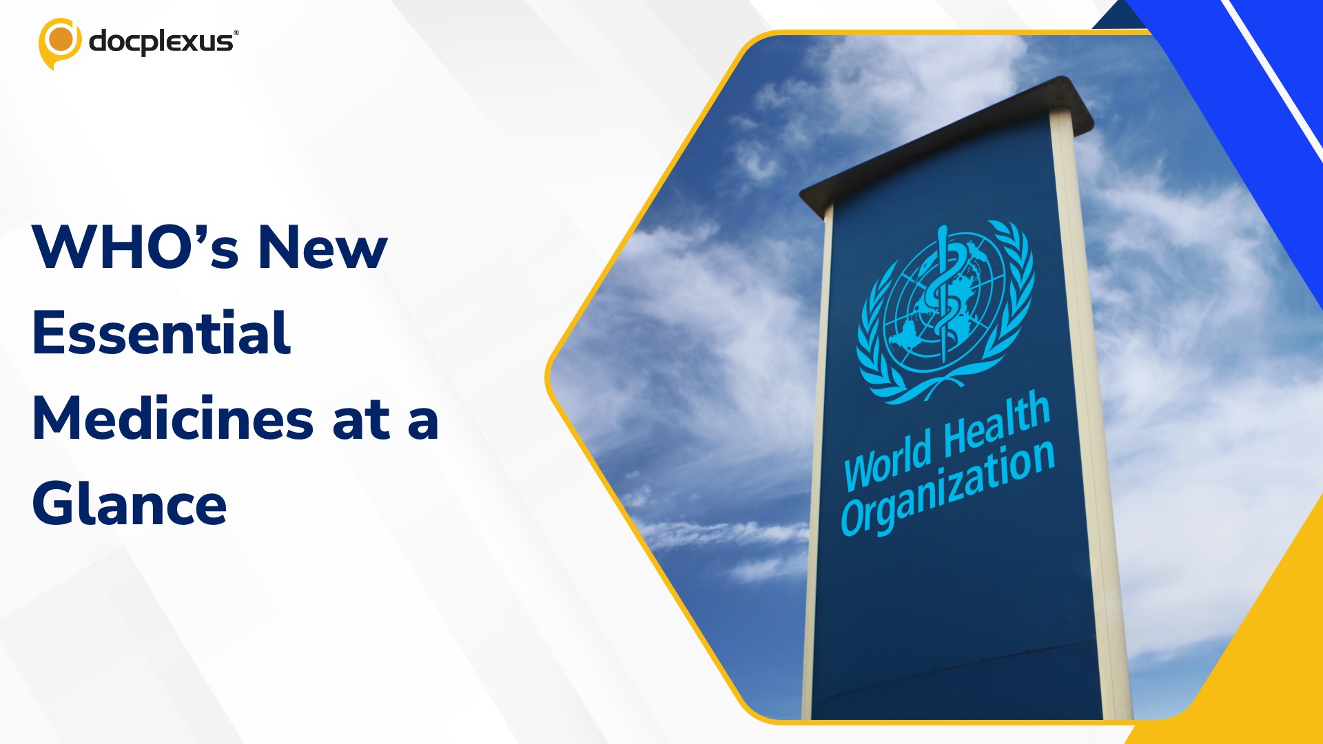 WHO Adds New Cancer and Diabetes Medicines to Essential List