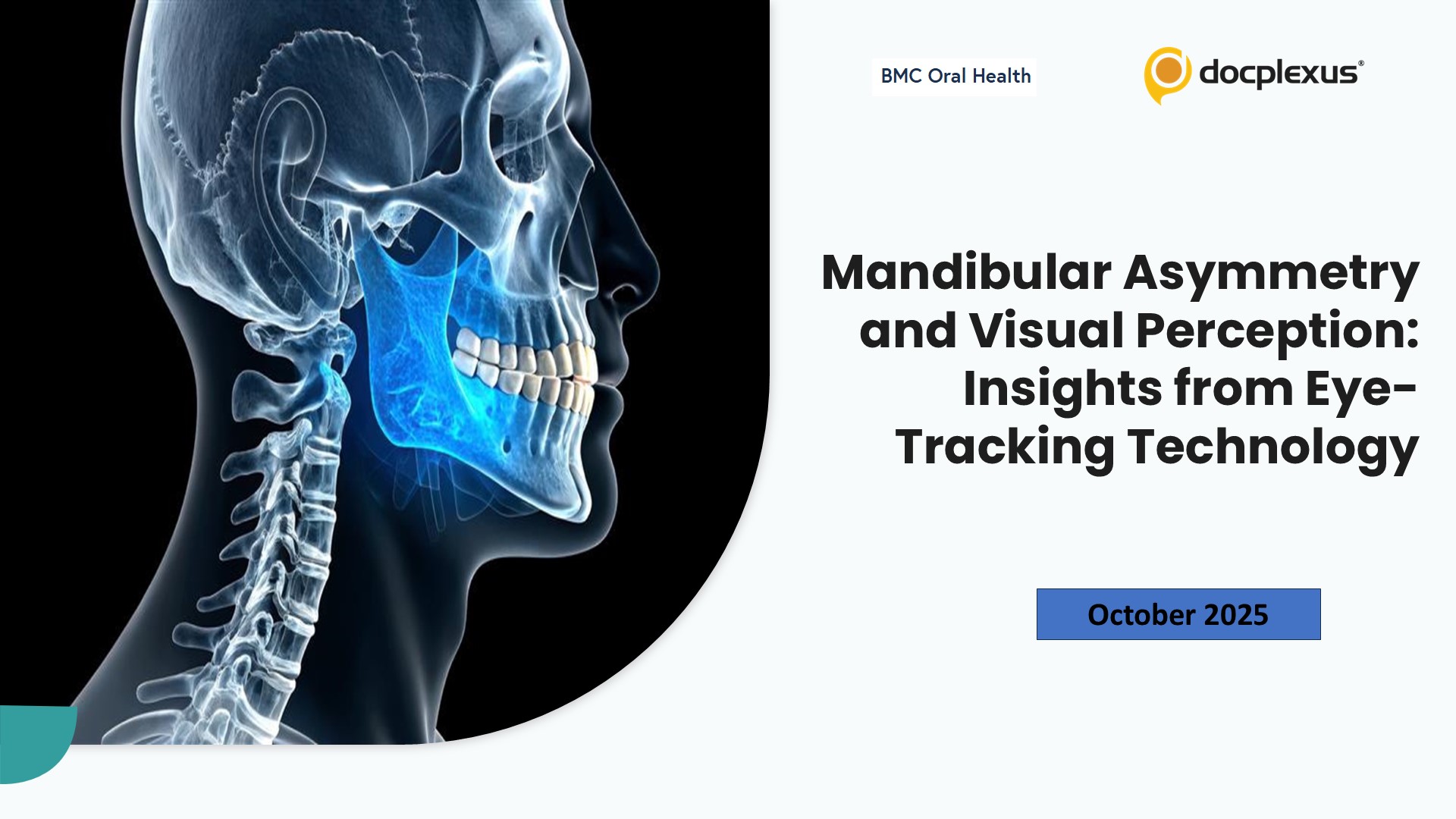 Mandibular Asymmetry and Visual Perception: Insights from Eye-Tracking Technology