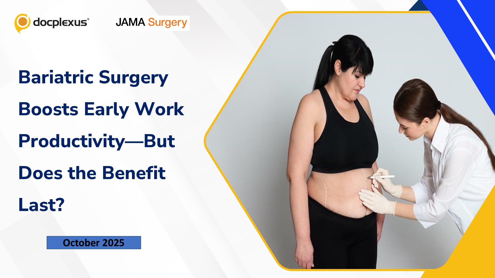 Bariatric Surgery Boosts Early Work Productivity—But Does the Benefit Last?