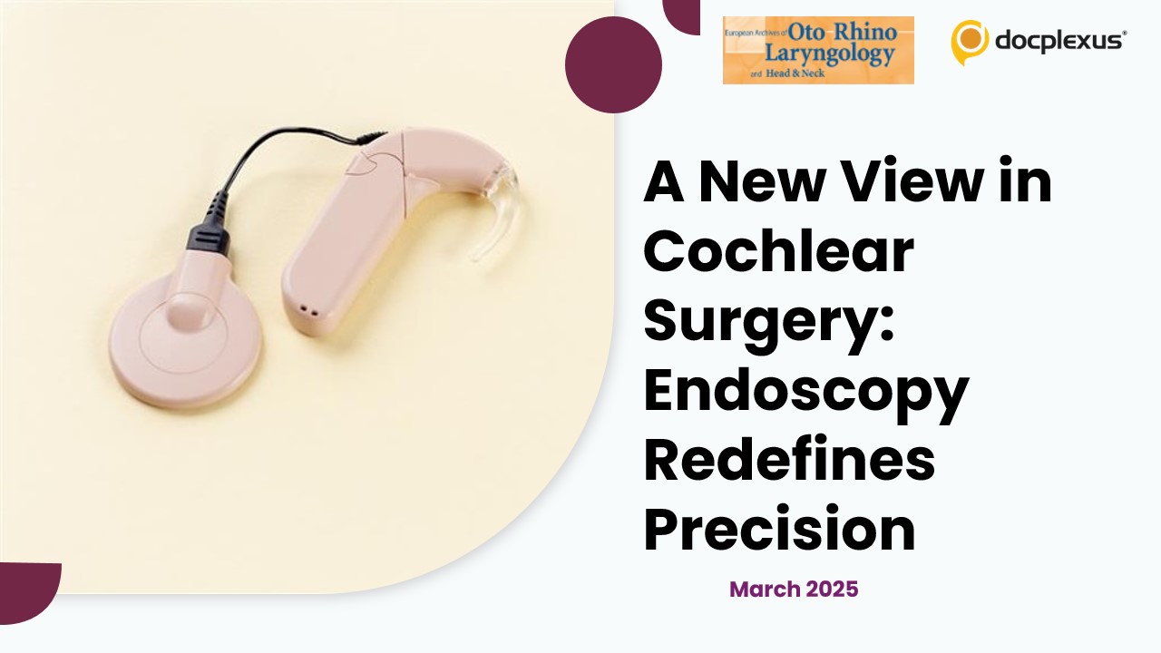 Seeing the Unseen: Endoscopic Edge in Cochlear Implants