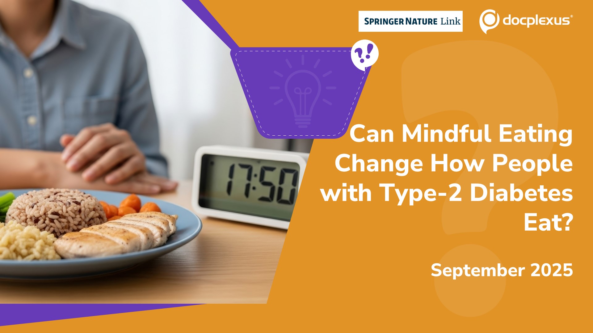 Can Mindful Eating Change How People with Type-2 Diabetes Eat?
