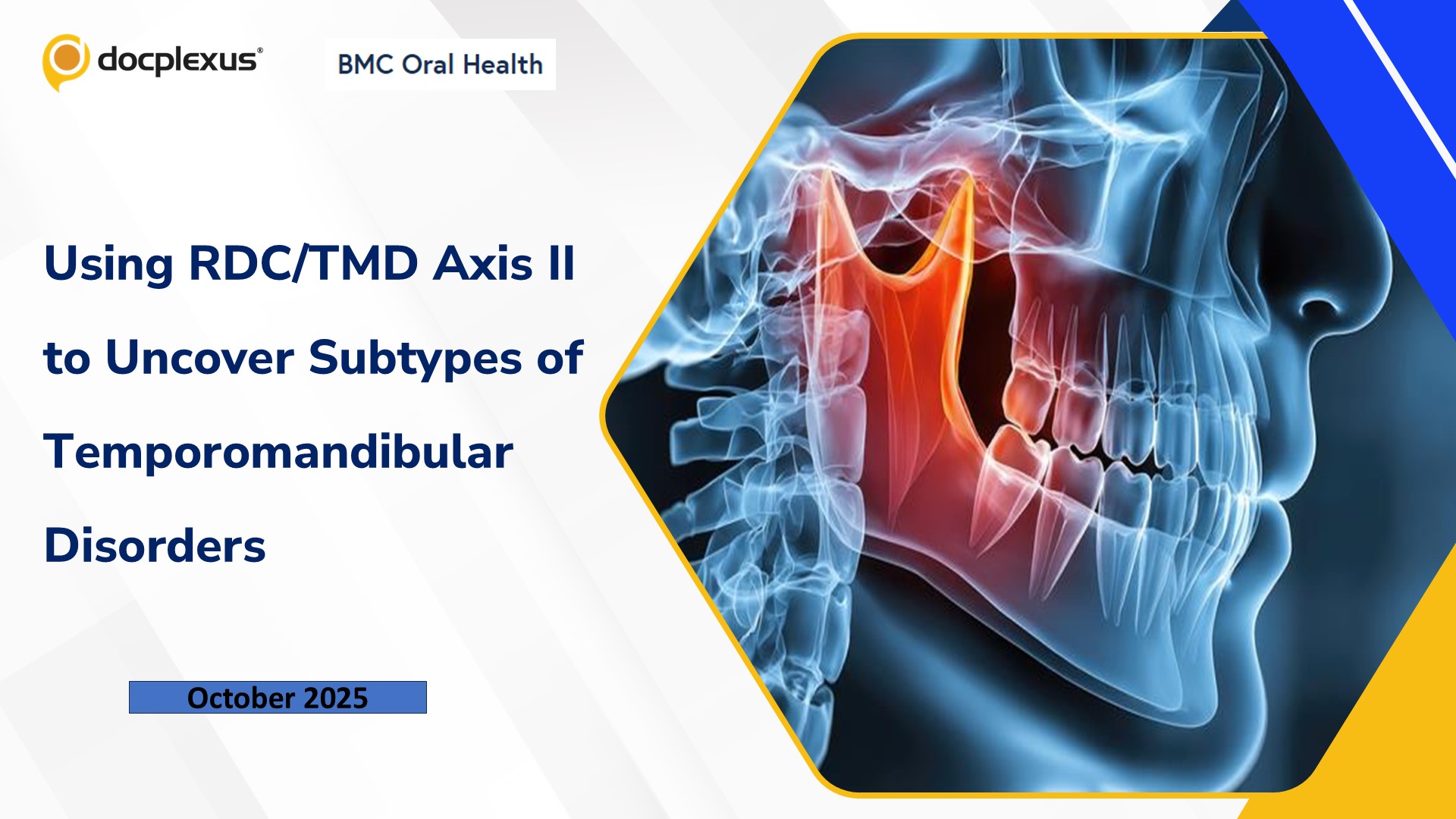 Using RDC/TMD Axis II to Uncover Subtypes of Temporomandibular Disorders