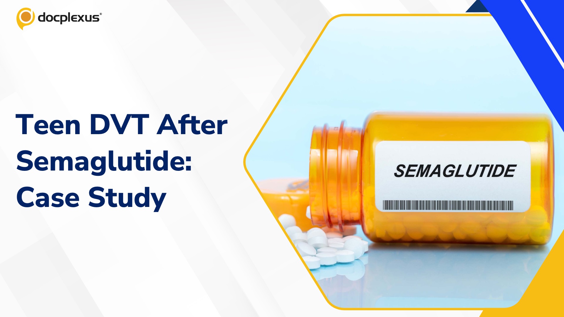 Deep Venous Thrombosis Following Oral Semaglutide Use in a Teenager