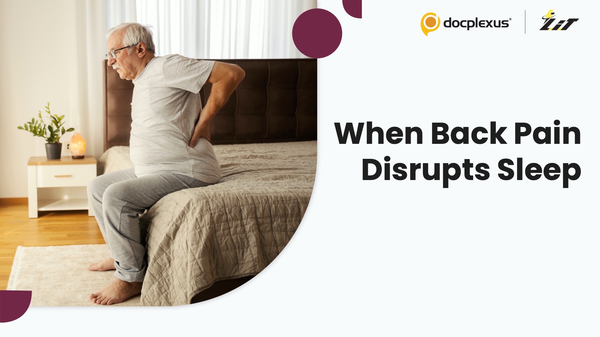 Can Back Pain Lead to Sleep Problems in Older Men?