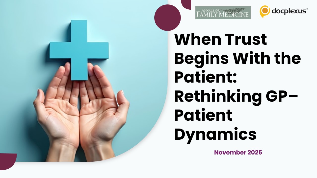 Trust as a Clinical Tool: The GP Perspective Redefined