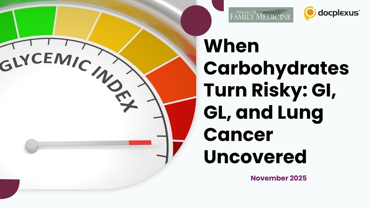 Glycemic Index Under Scrutiny: A Surprising Driver of Lung Cancer Risk