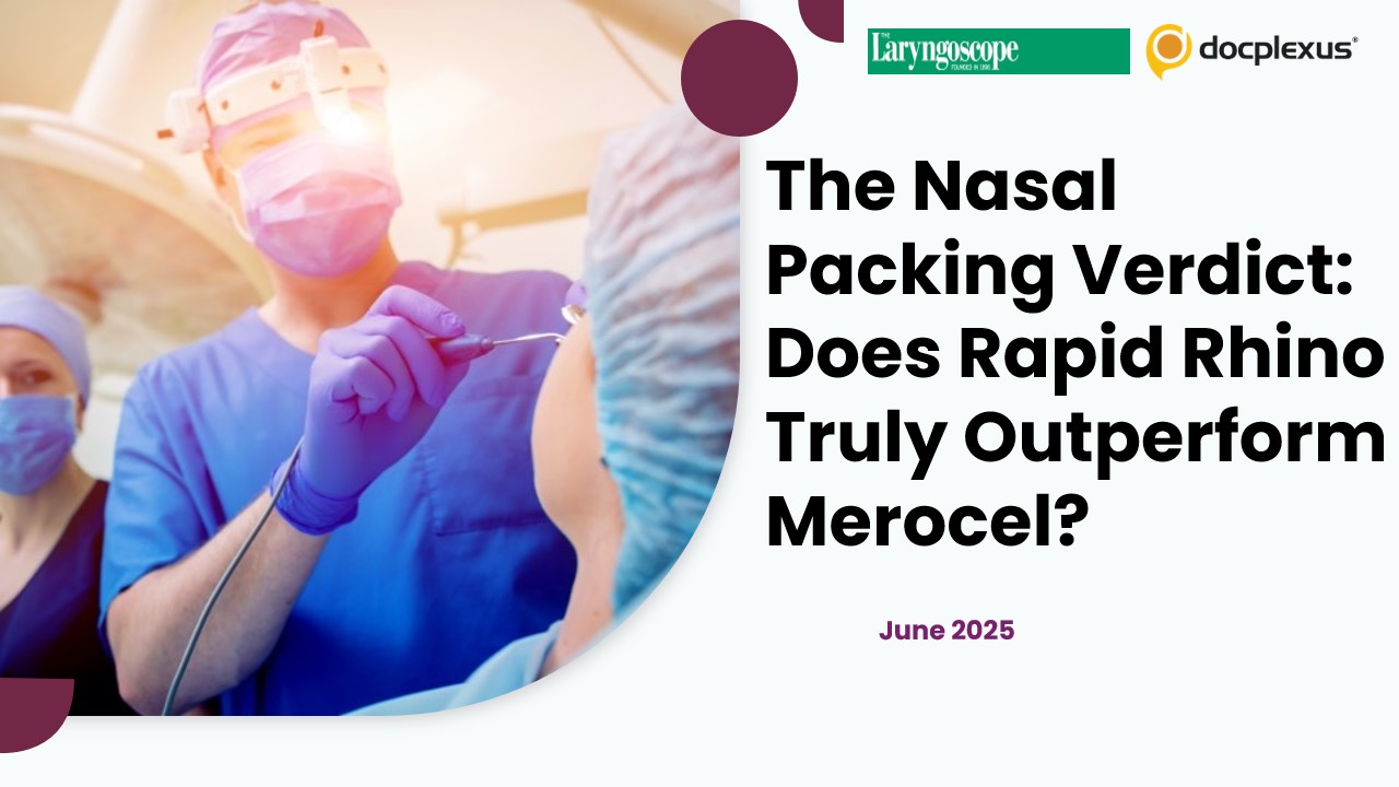 Does Nasal Pack Choice Change Outcomes? New Evidence from a 2025 Meta-Analysis