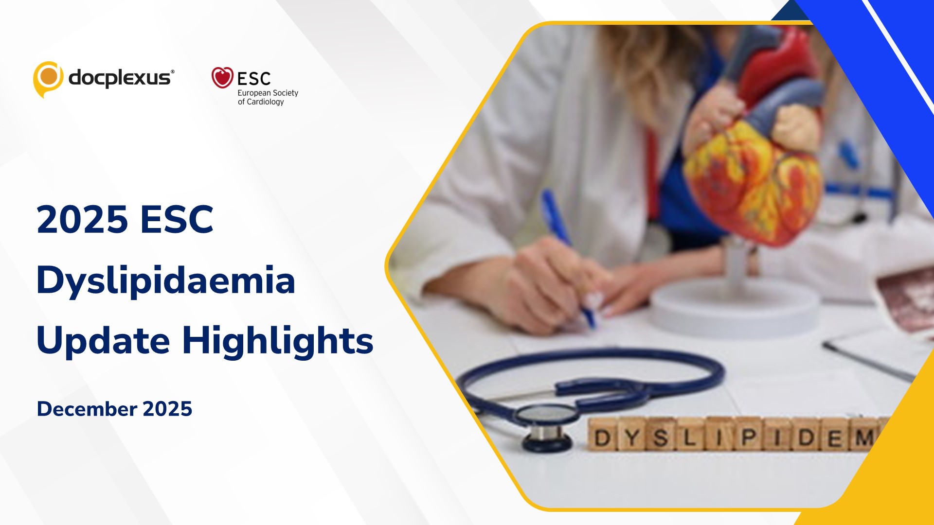 Podcast: 2025 ESC Dyslipidaemia Guidelines - novelties of the new guidelines