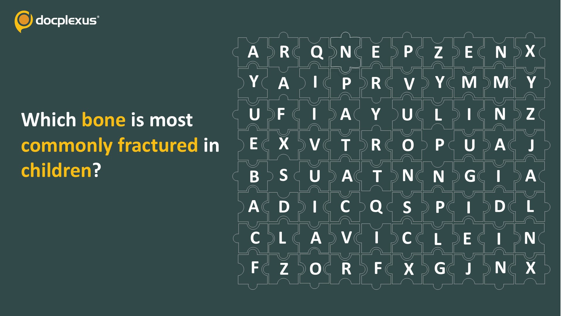 Identify the Most Common Fracture in Children