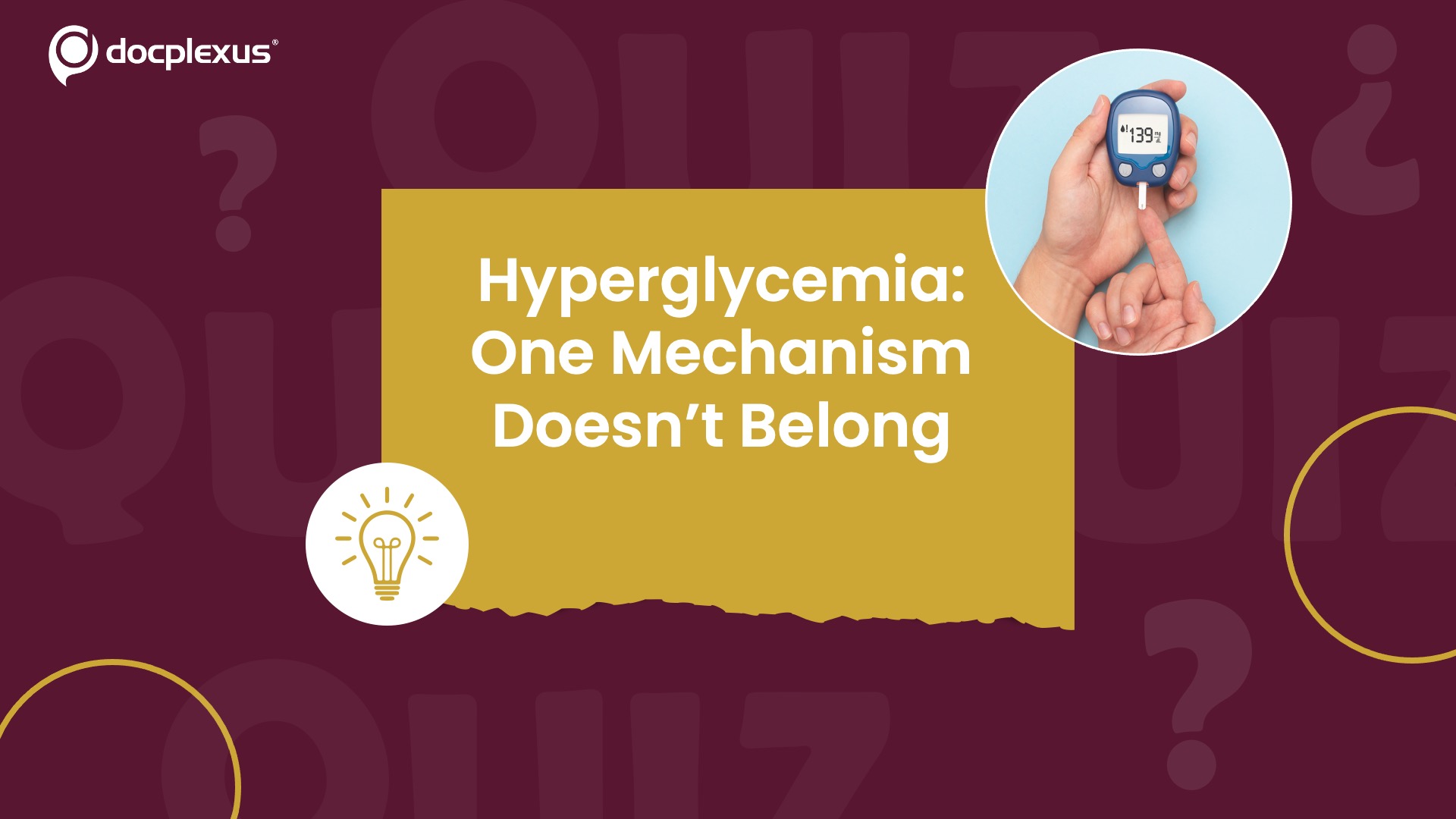 Beyond High Glucose: What Really Causes Tissue Injury?