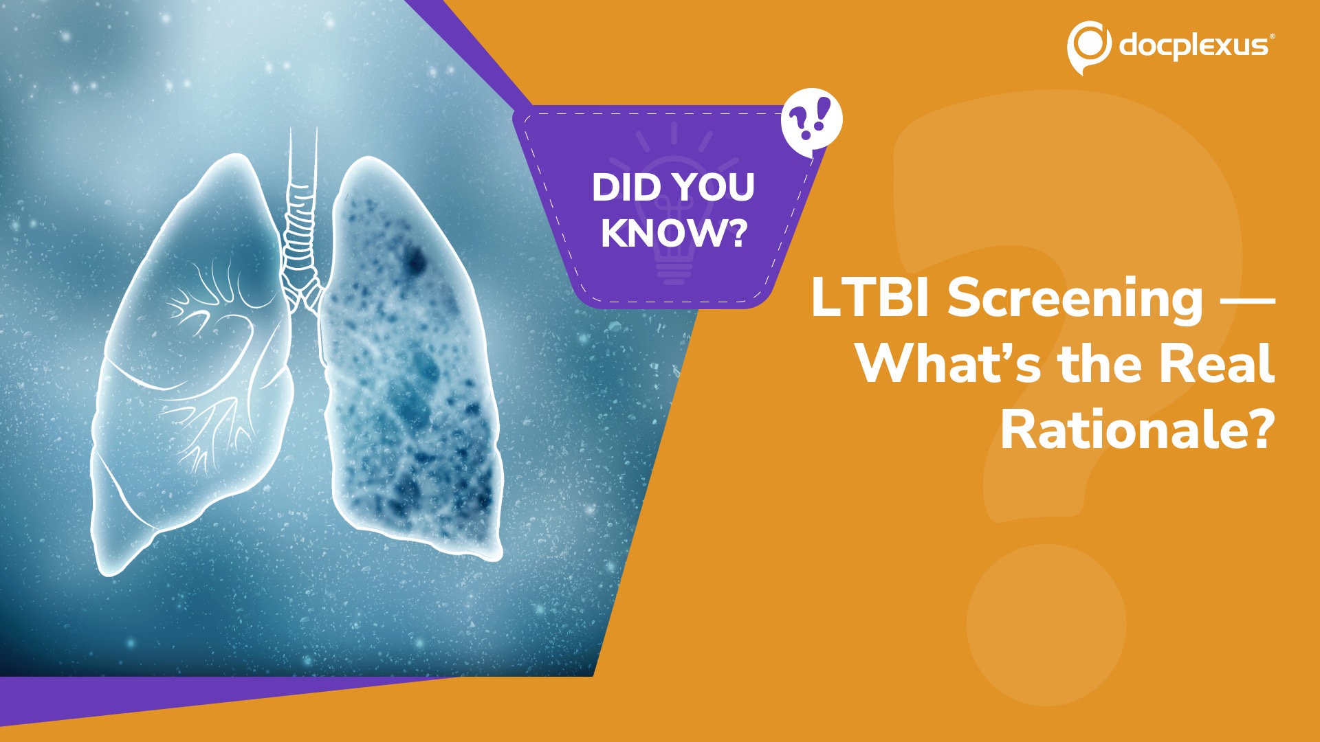 Silent but Significant: Why Screen for Latent TB?