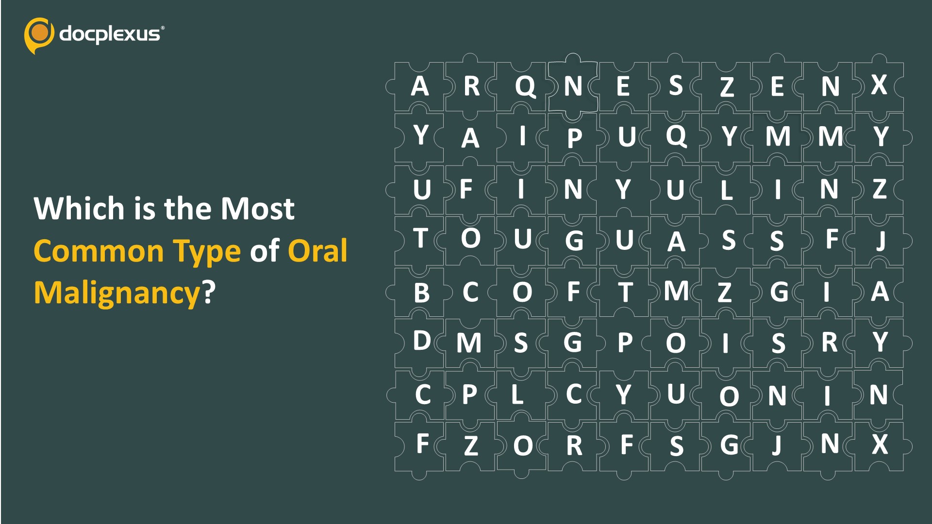 Identify the Most Common Type of Oral Malignancy