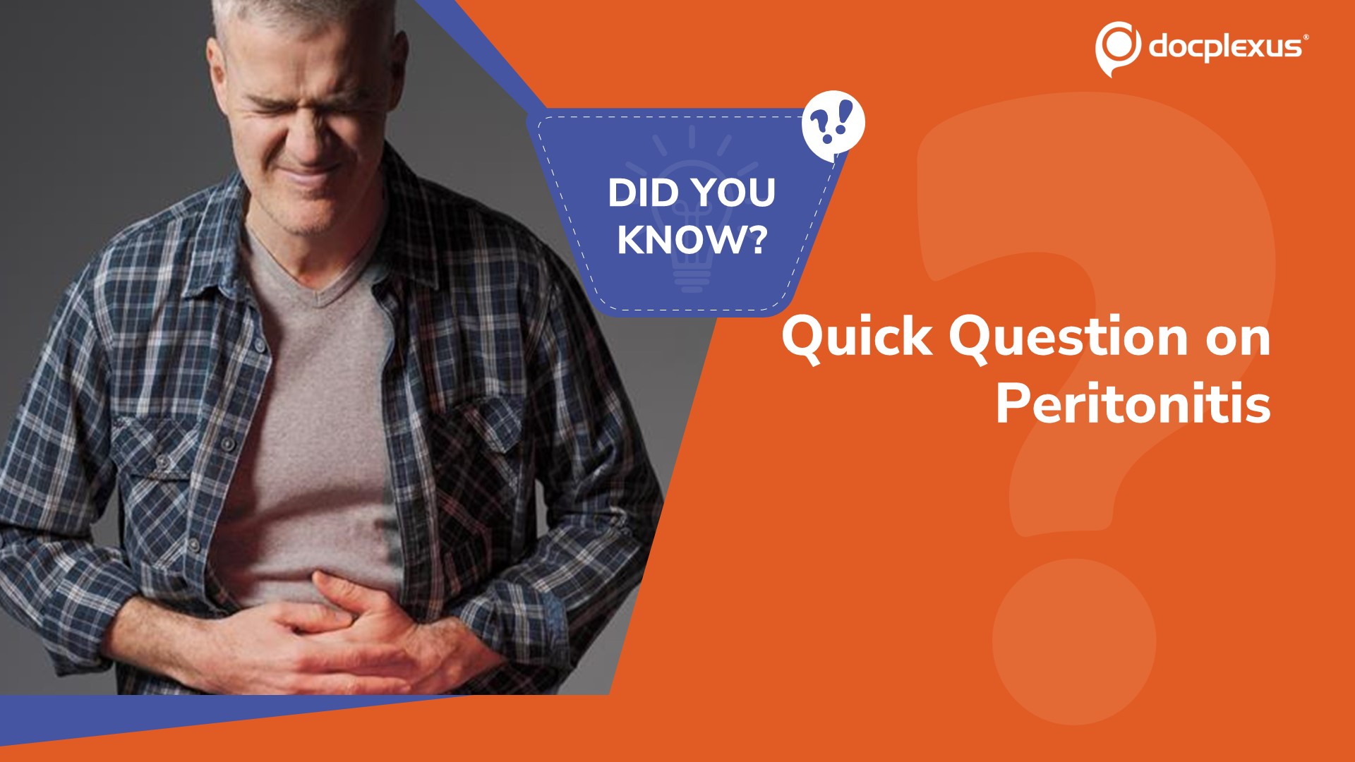 Peritonitis Clinical Quiz: Check Your Understanding