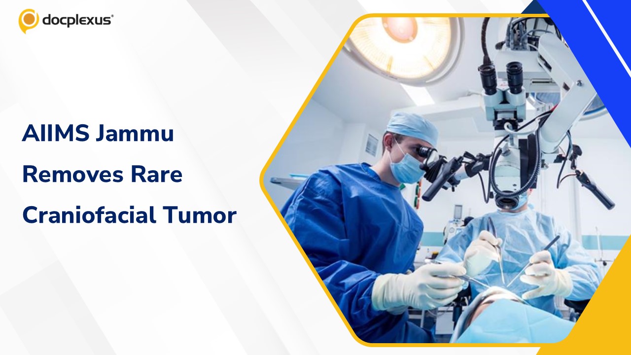 AIIMS Jammu Performs Complex Craniofacial Tumor Surgery on Teenager