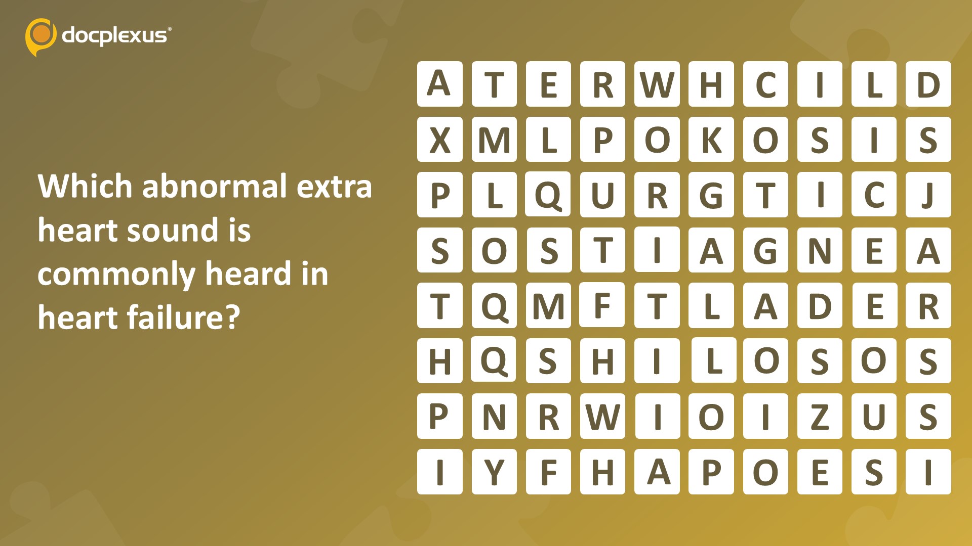Identify the Abnormal Extra Heart Sound Commonly Heard in Heart Failure