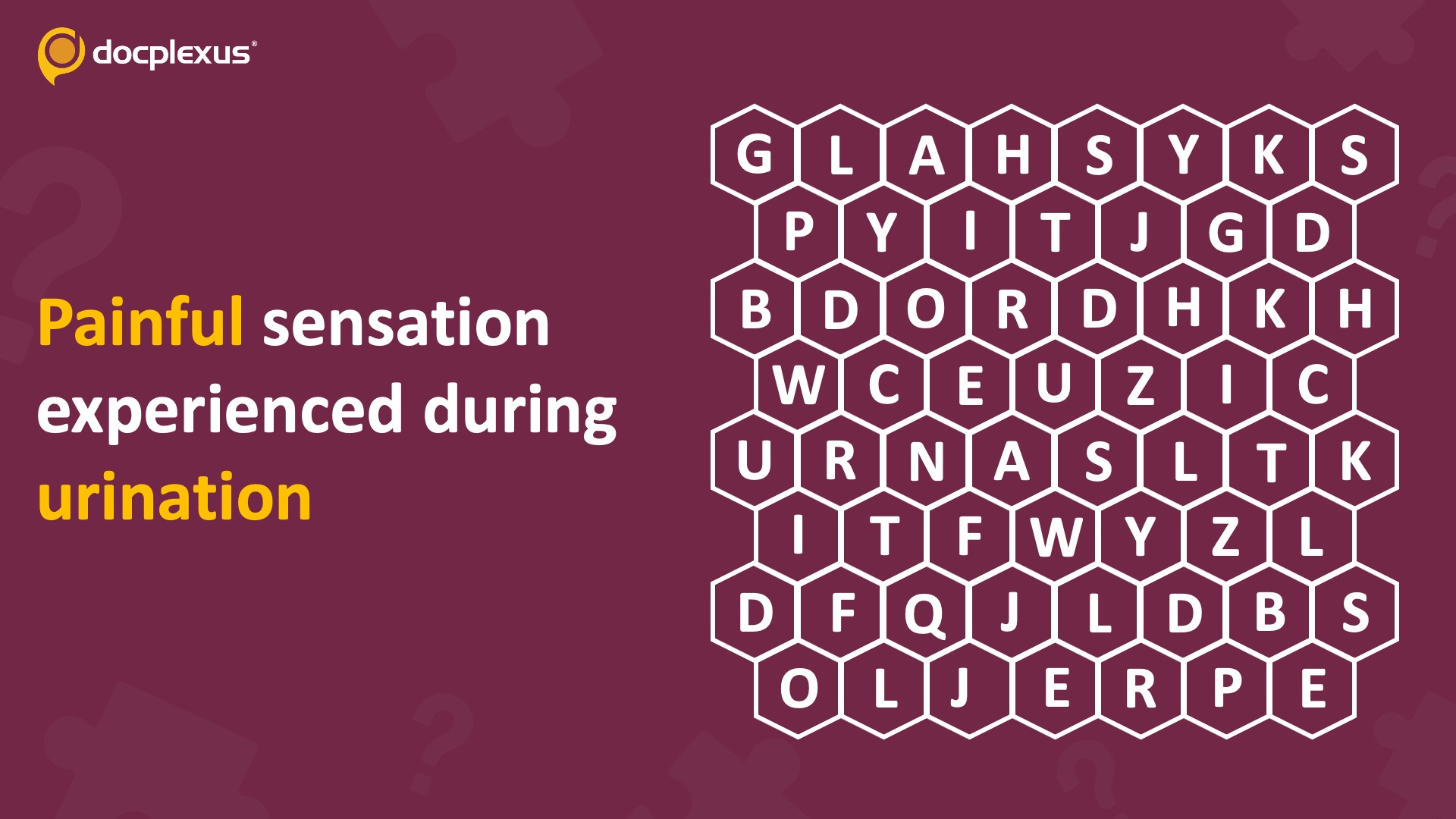 Can You Spot the Term for Painful Urination?