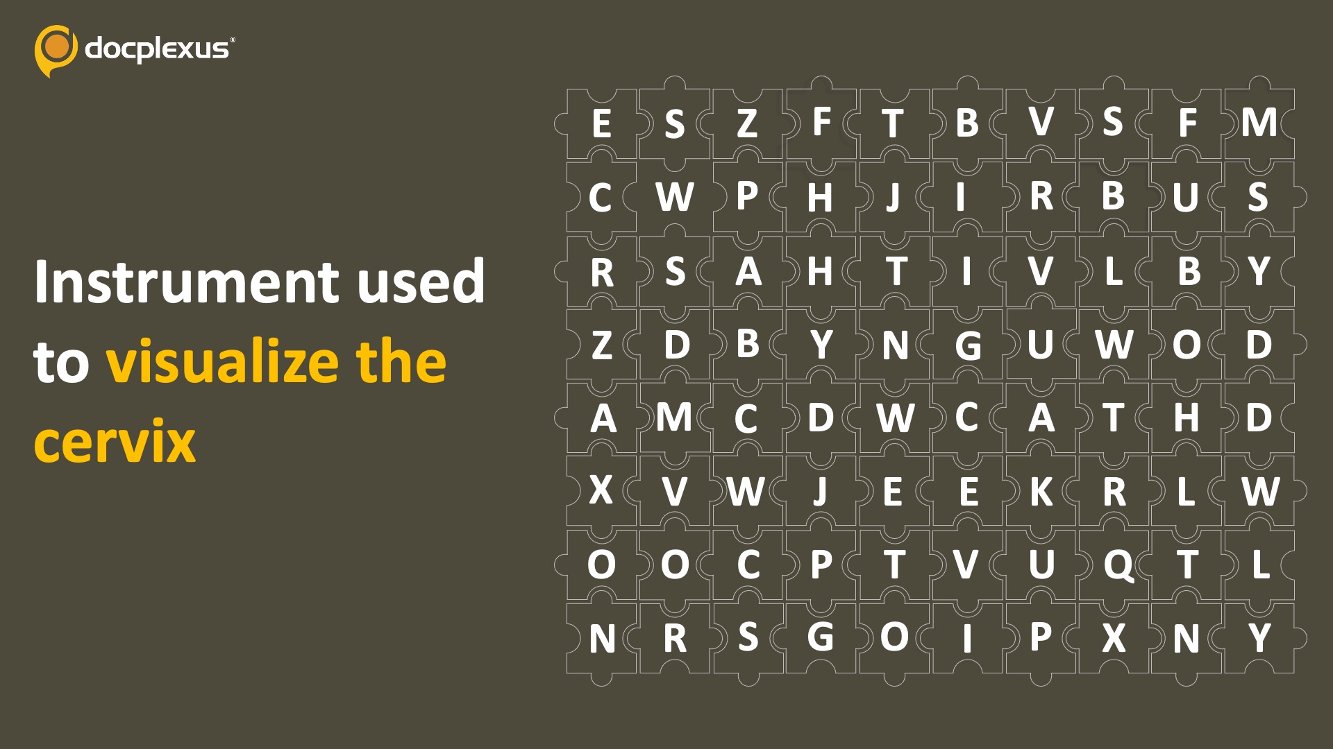 Can You Spot the Instrument Used to Visualize the Cervix?