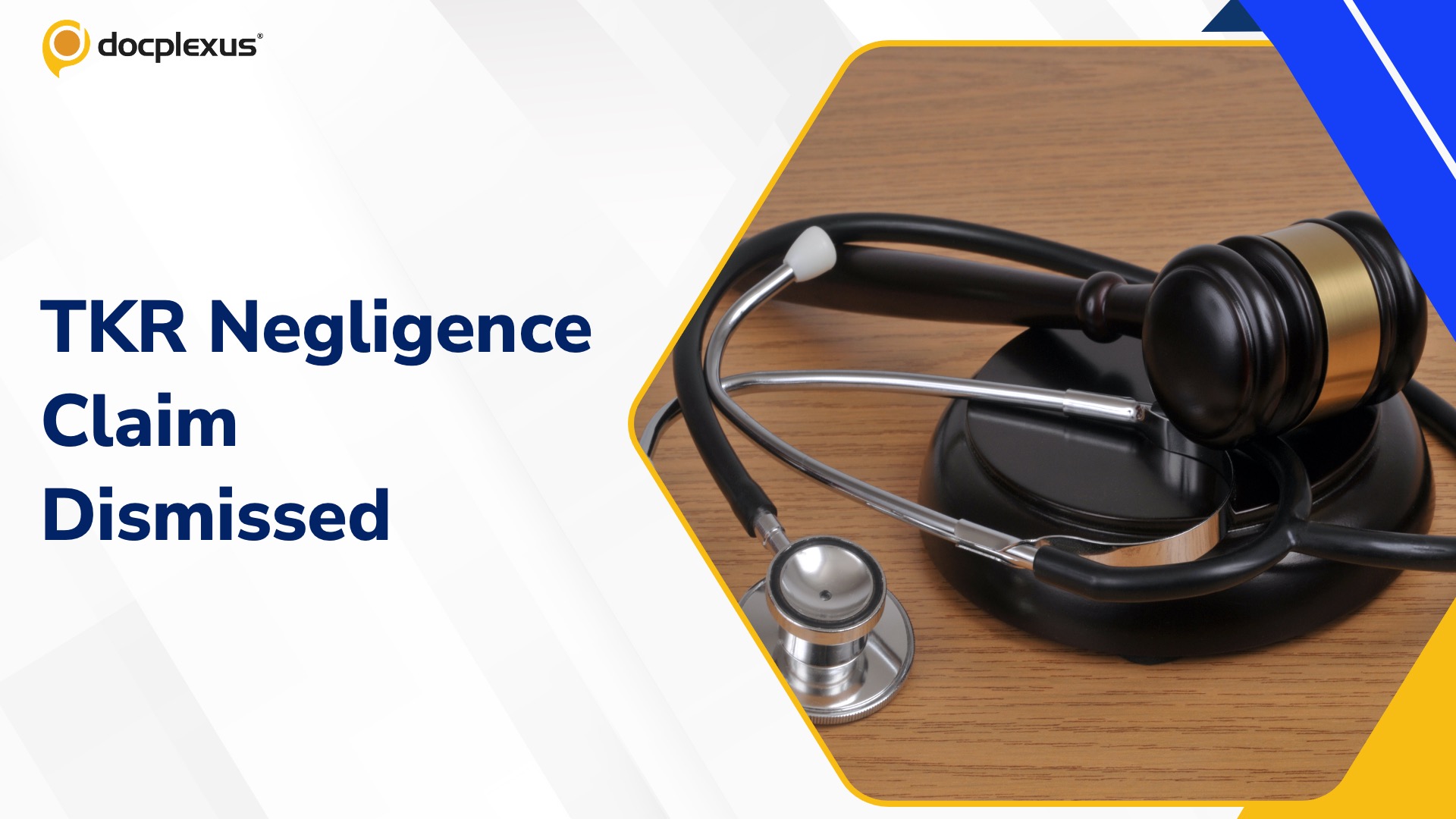 NCDRC Clears Doctors in Total Knee Replacement Negligence Case