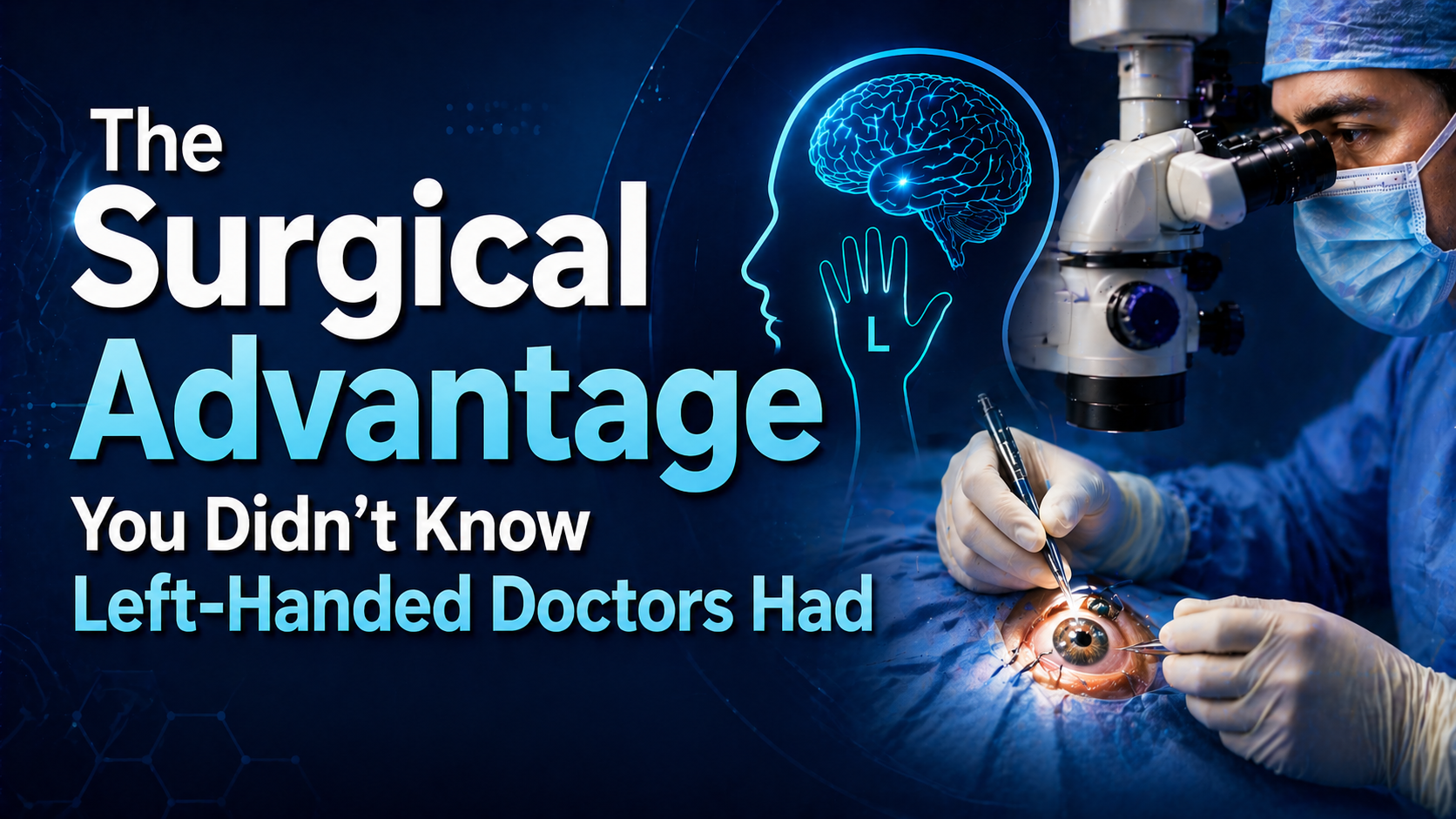 The Surgical Advantage You Didn’t Know Left-Handed Doctors Had