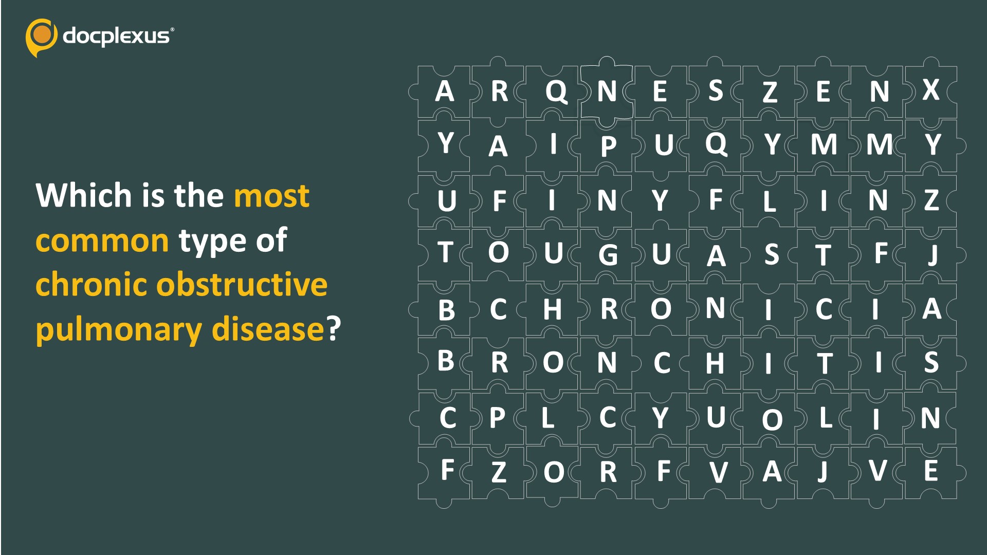Identify the Most Common Type of Chronic Obstructive Pulmonary Disease