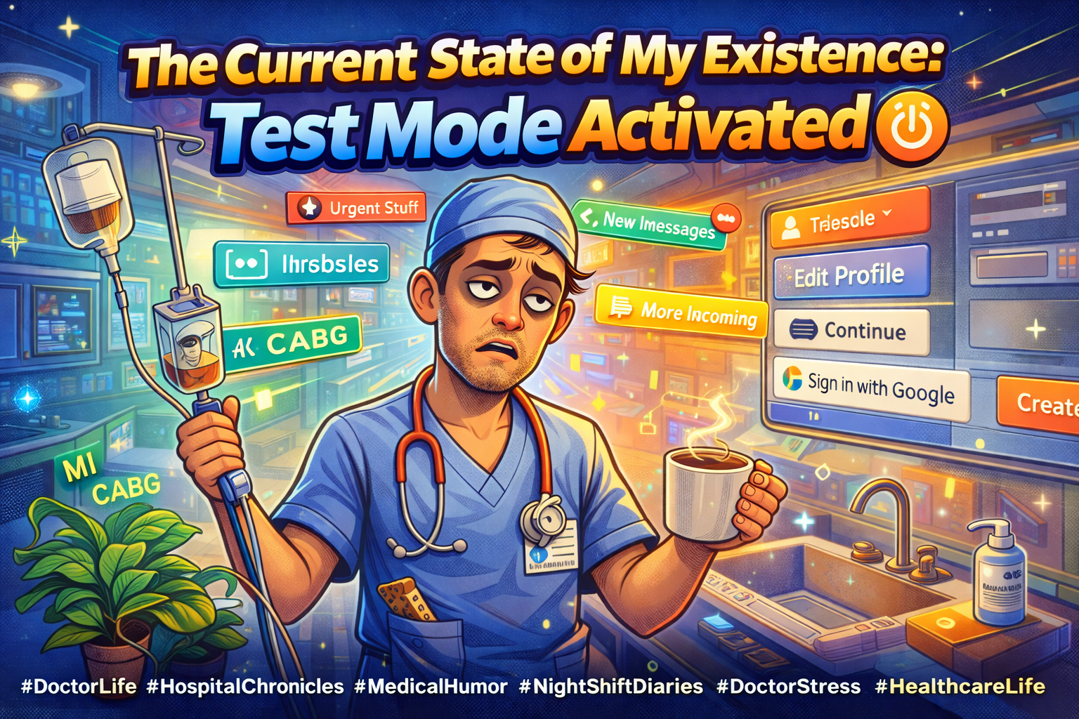 The Current State of My Existence: Test Mode Activated