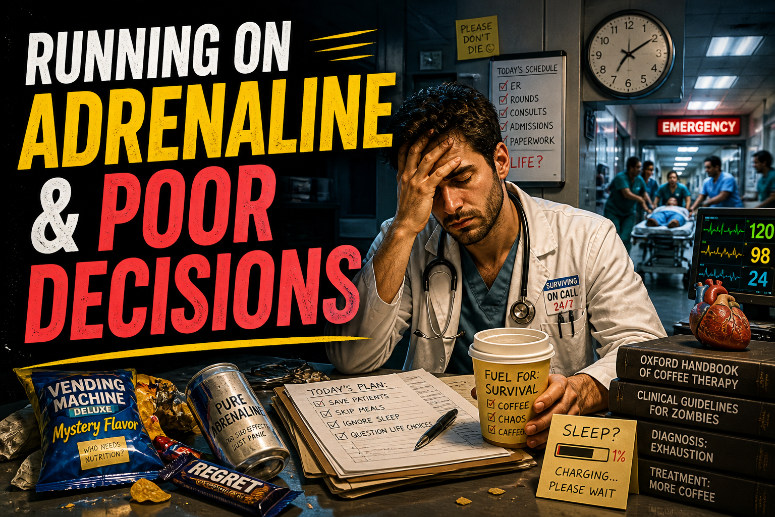 Running on Adrenaline & Poor Decisions