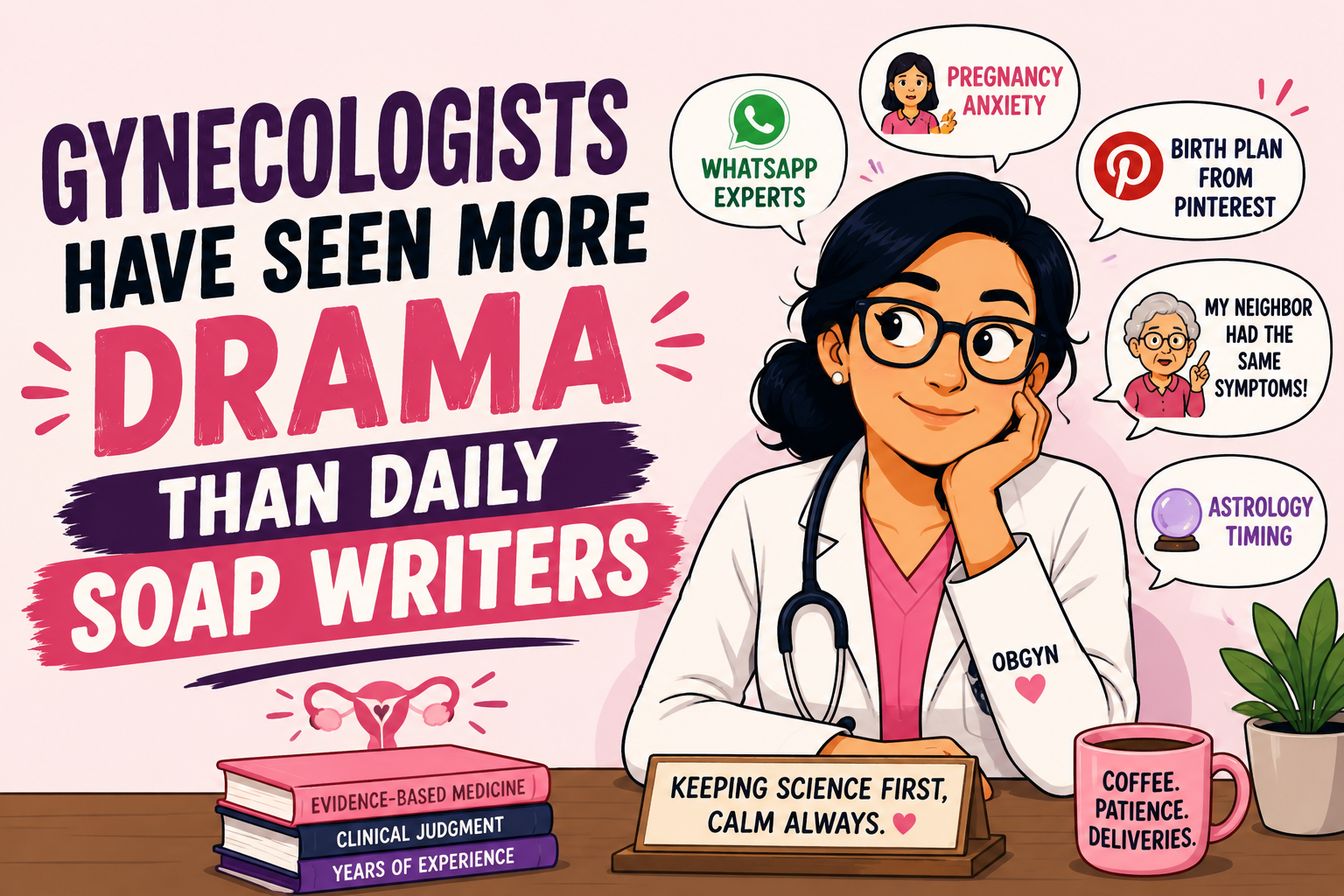 Gynecologists Have Seen More Drama Than Daily Soap Writers