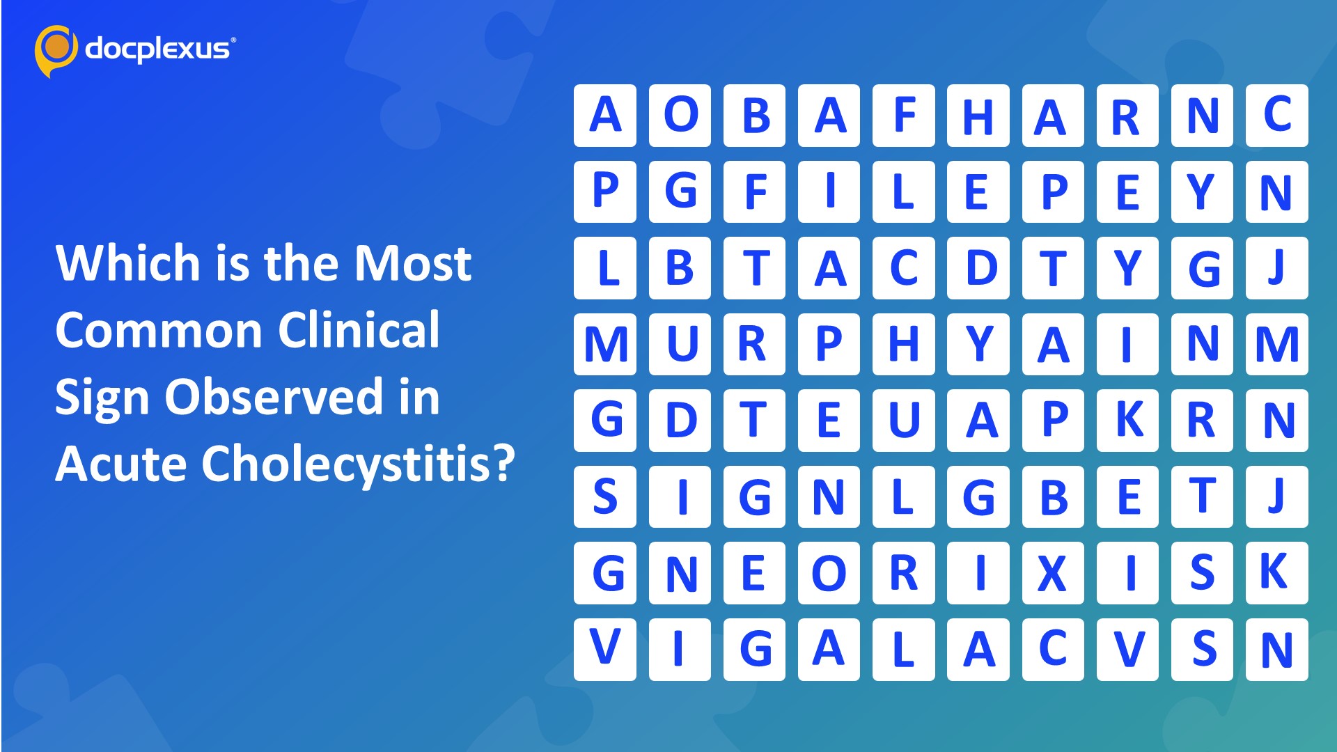 Identify the Most Common Clinical Sign Seen in Acute Cholecystitis
