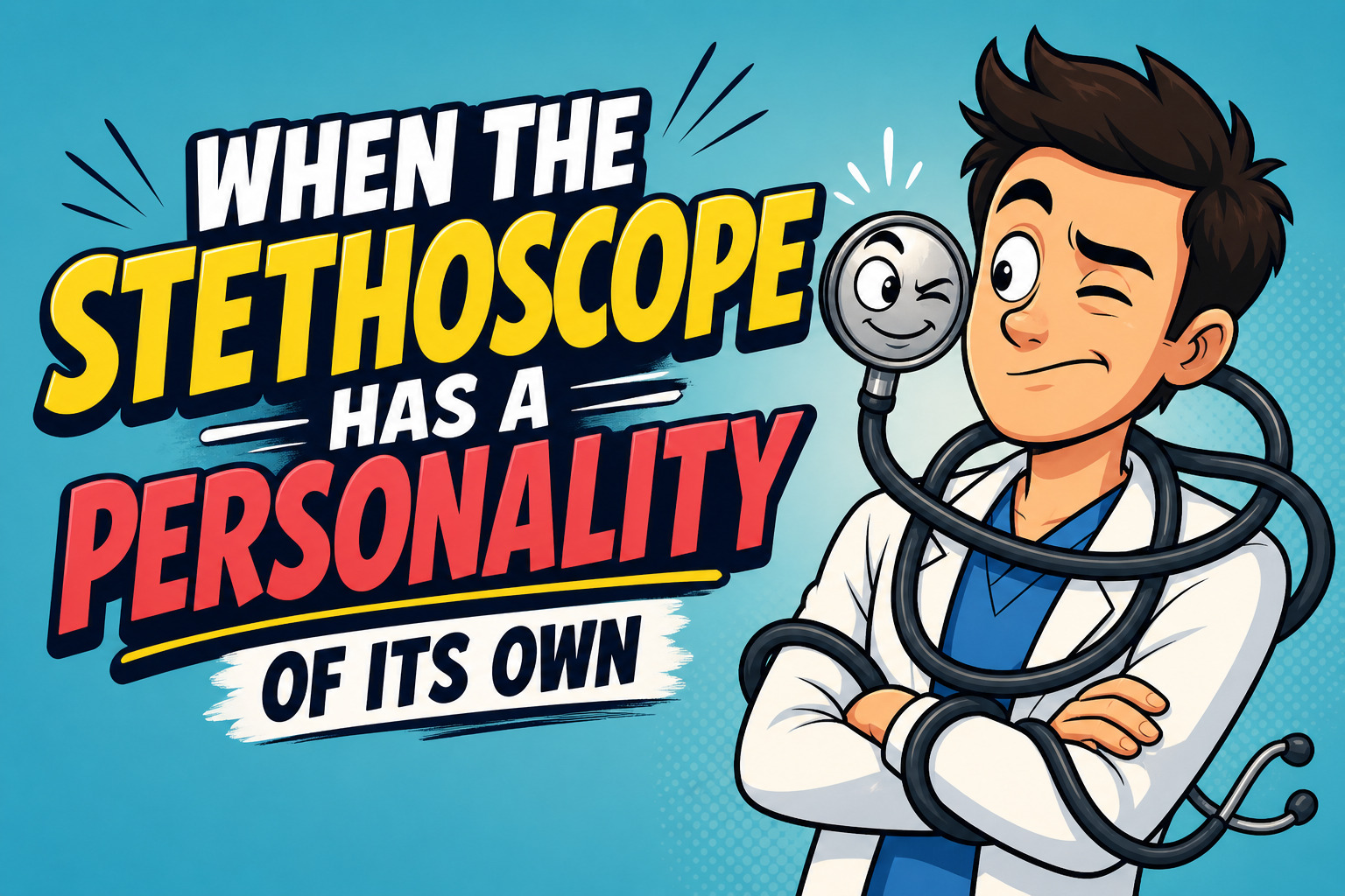 When the Stethoscope Has a Personality of Its Own