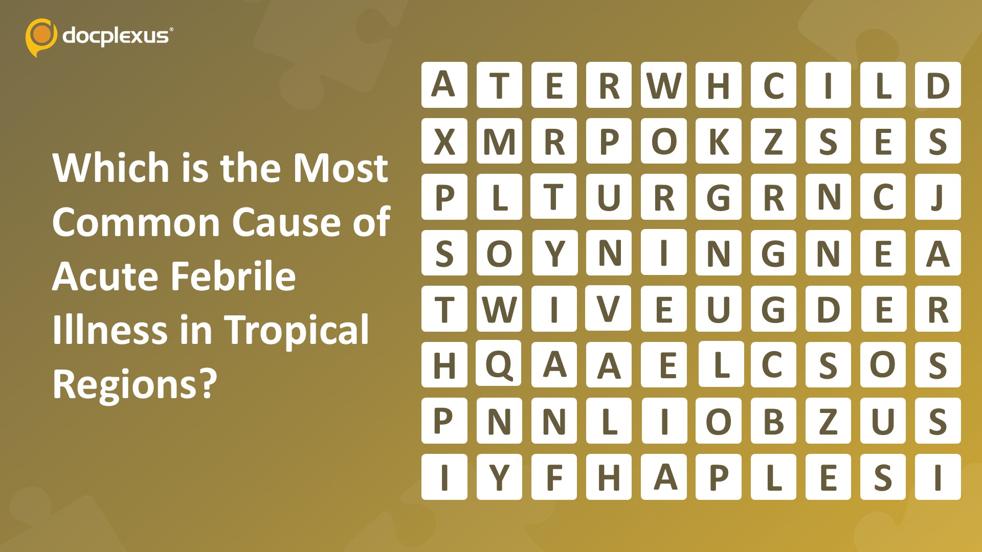 Identify the Most Common Cause of Acute Febrile Illness in Tropical Regions