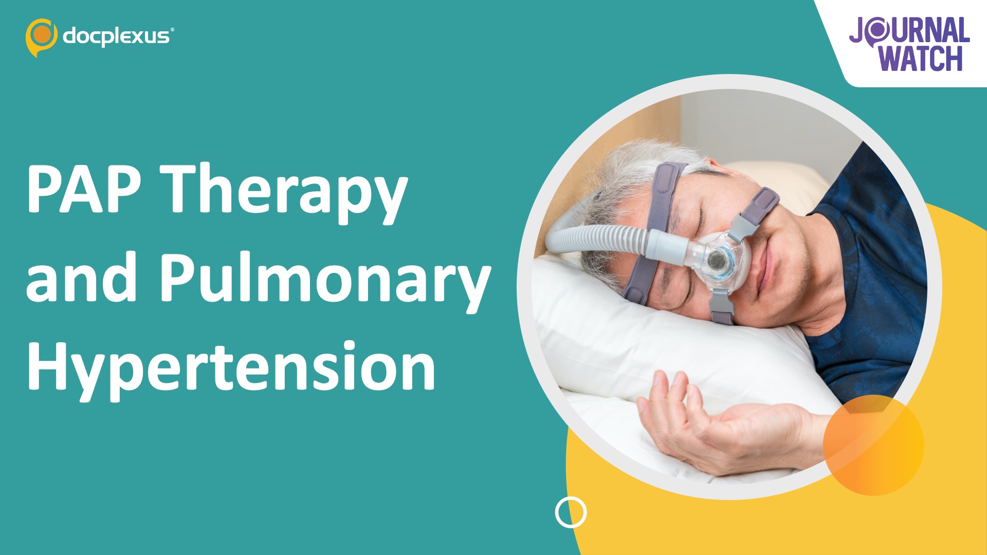 PAP Therapy Lowers Pulmonary Arterial Pressure in Severe OSA
